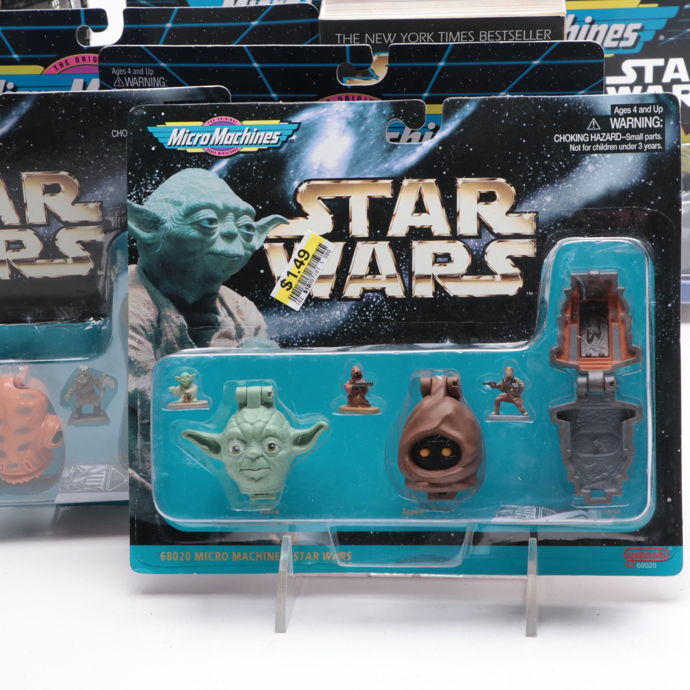 MicroMachines Star Wars Collection with Books and Model Kits