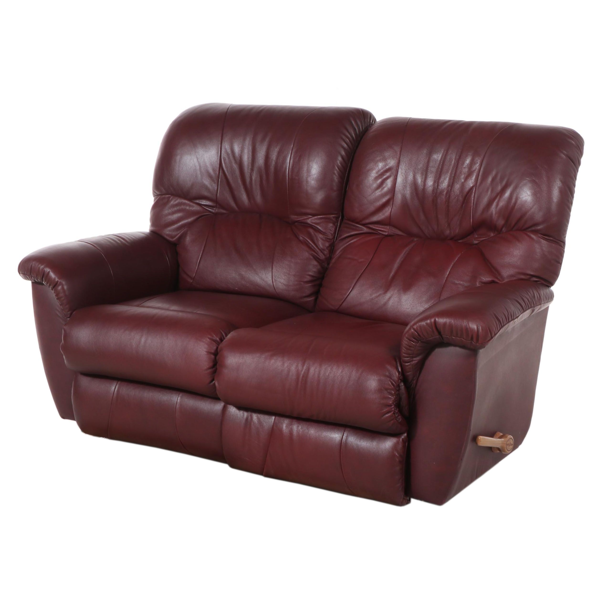 La-Z-Boy Leather-Touch Dual-Reclining Loveseat