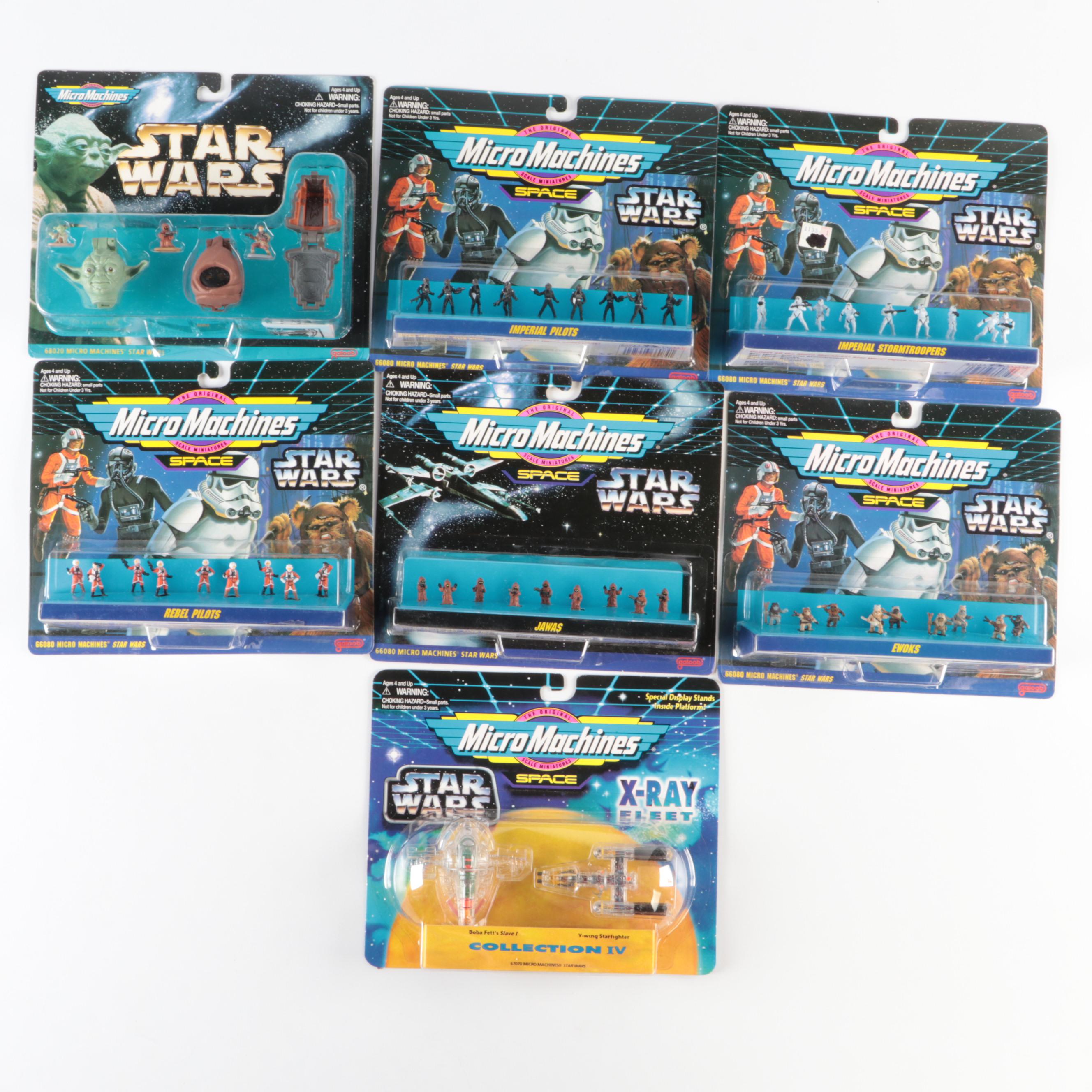 Micro Machines Star Wars "Endor" and Other Play Sets and Figures, Late 20th C.