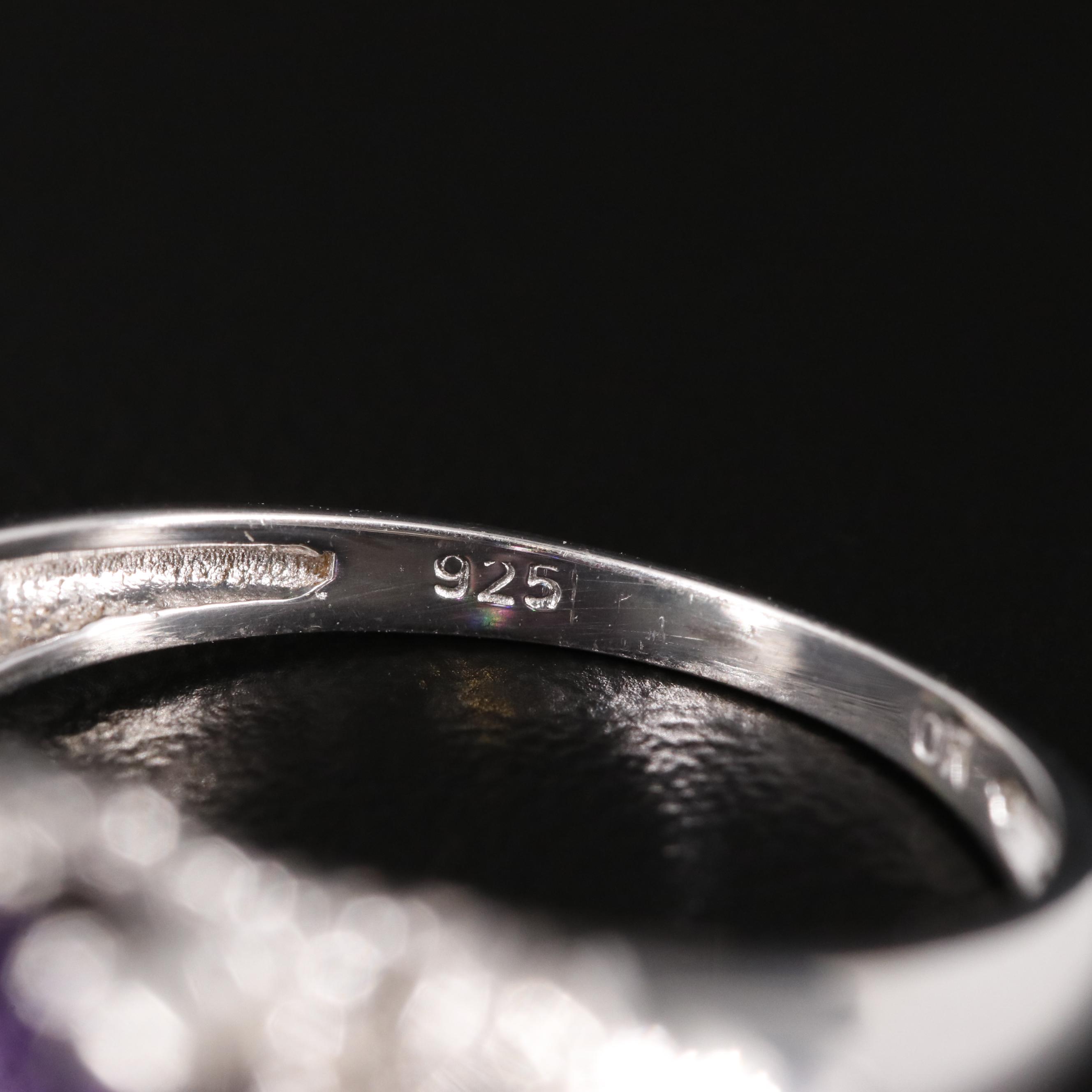 Sterling Silver Amethyst Ring