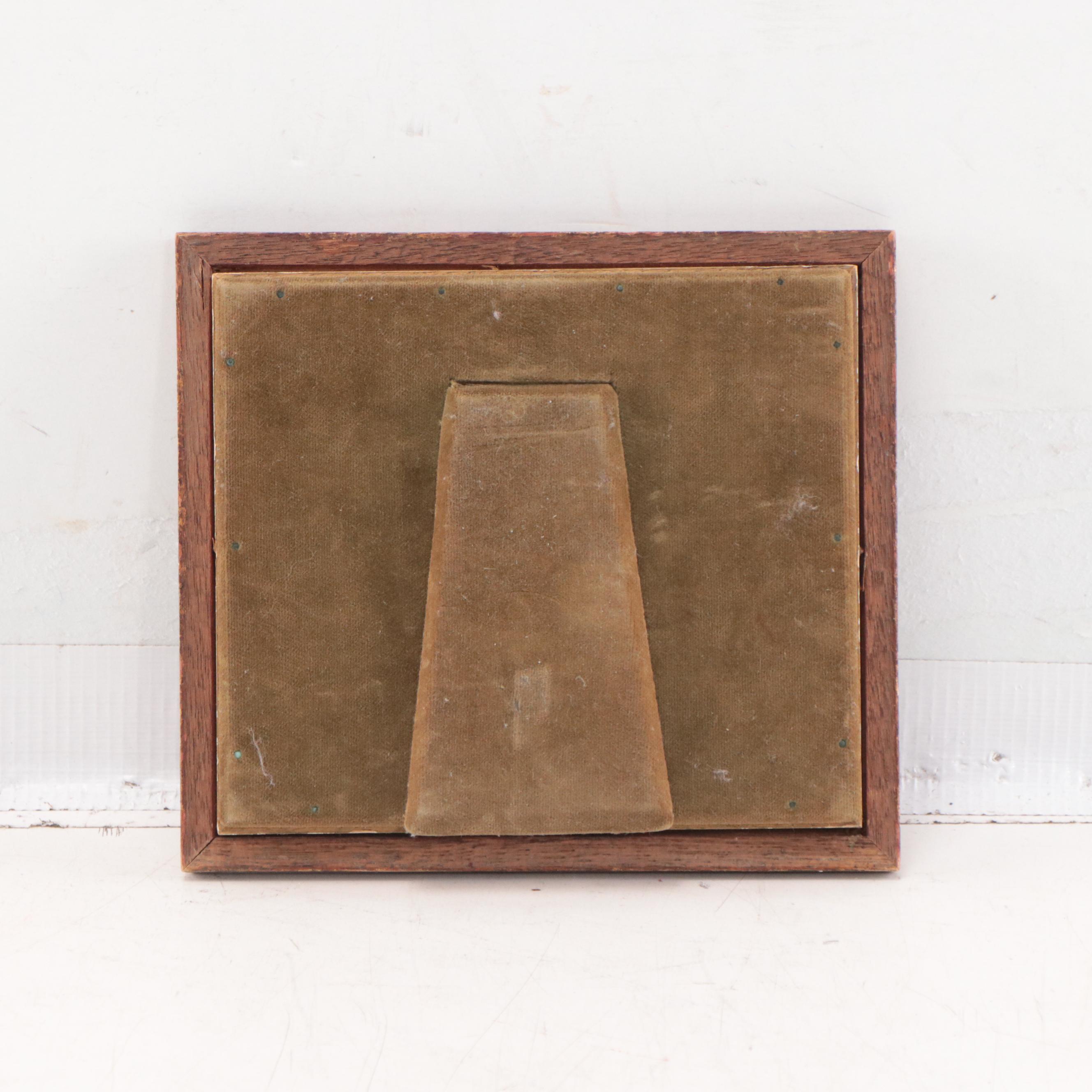 Small Scale Oil Painting of Street Scene