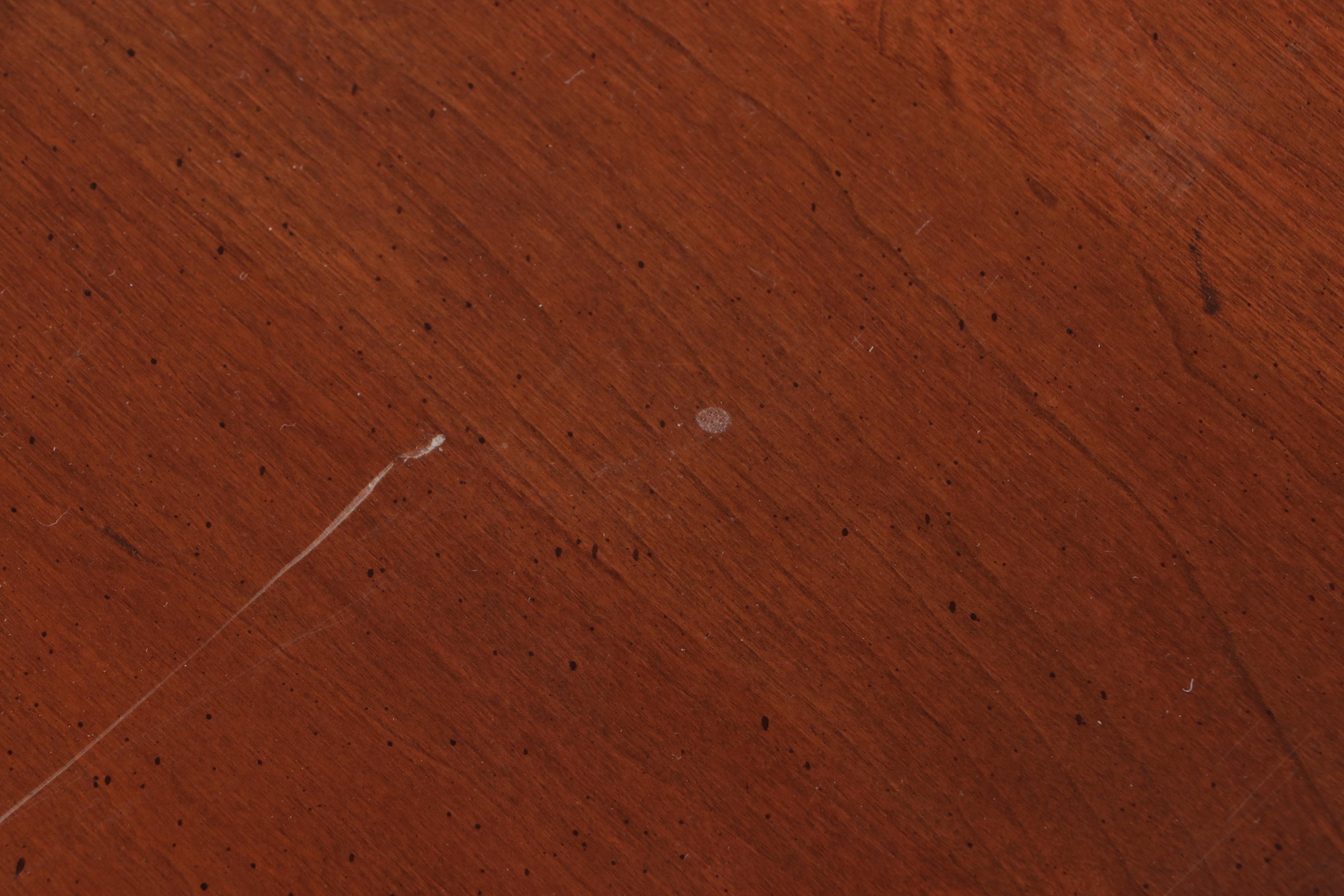 Eight-Piece Thomasville Queen Anne Style Cherrywood Dining Set