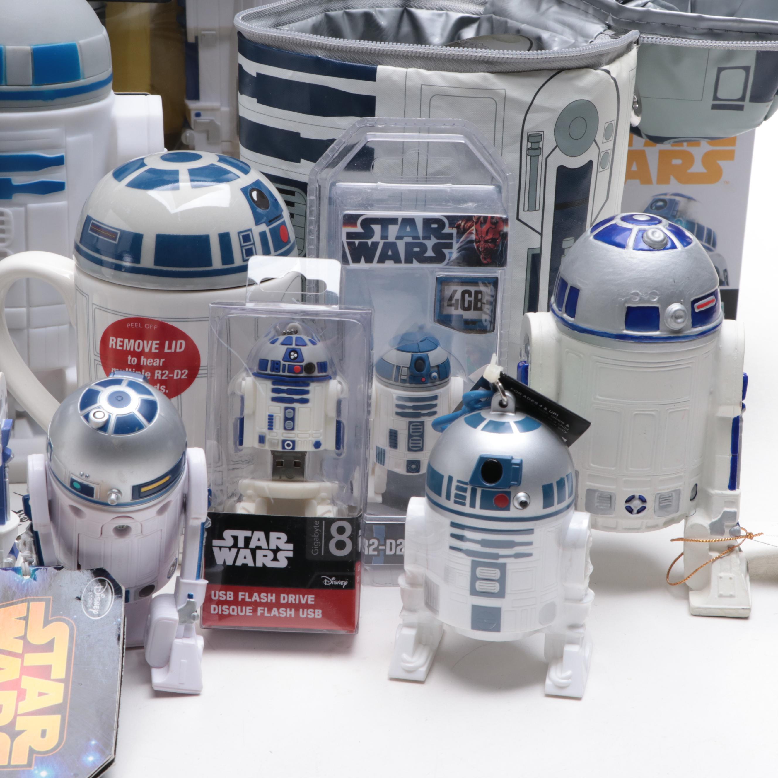 Star Wars R2-D2 Themed Toys, Humidifier, Bank, Key Chains, Lunch Box and More