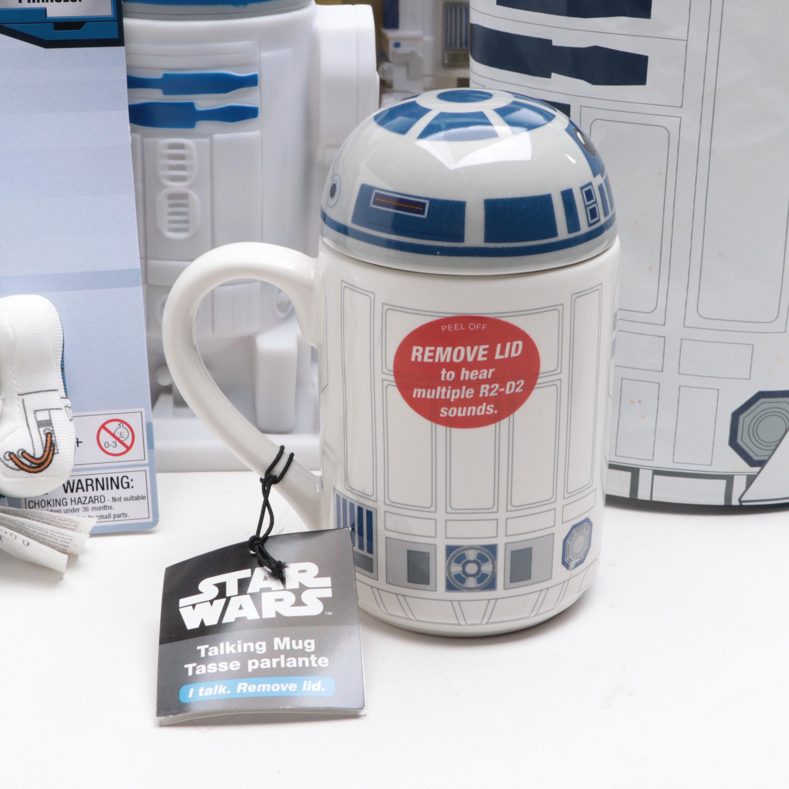 Star Wars R2-D2 Themed Toys, Humidifier, Bank, Key Chains, Lunch Box and More
