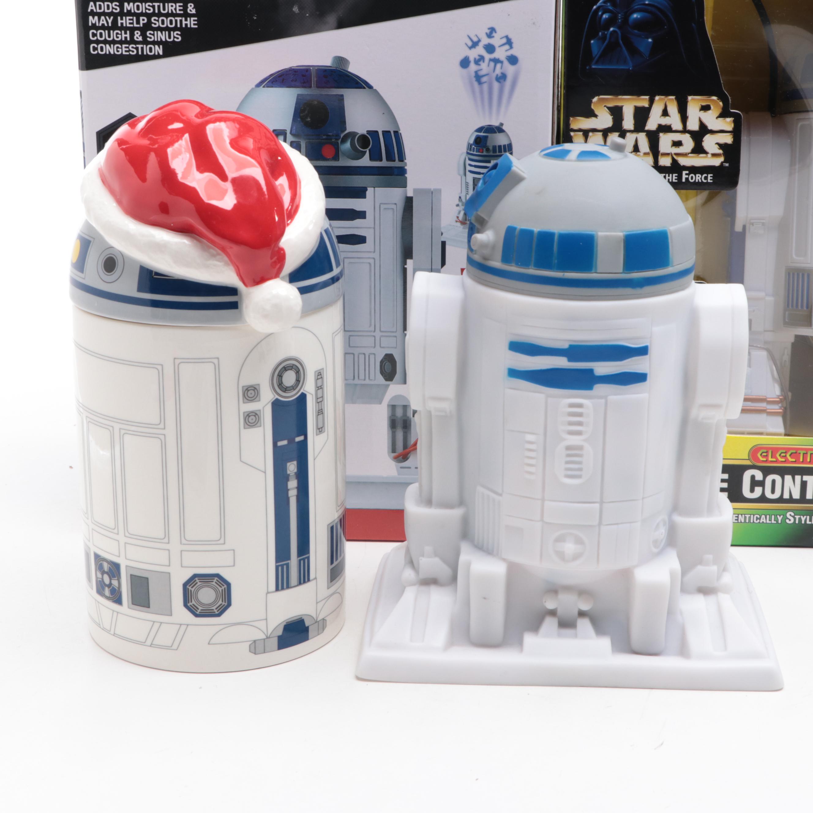 Star Wars R2-D2 Themed Toys, Humidifier, Bank, Key Chains, Lunch Box and More