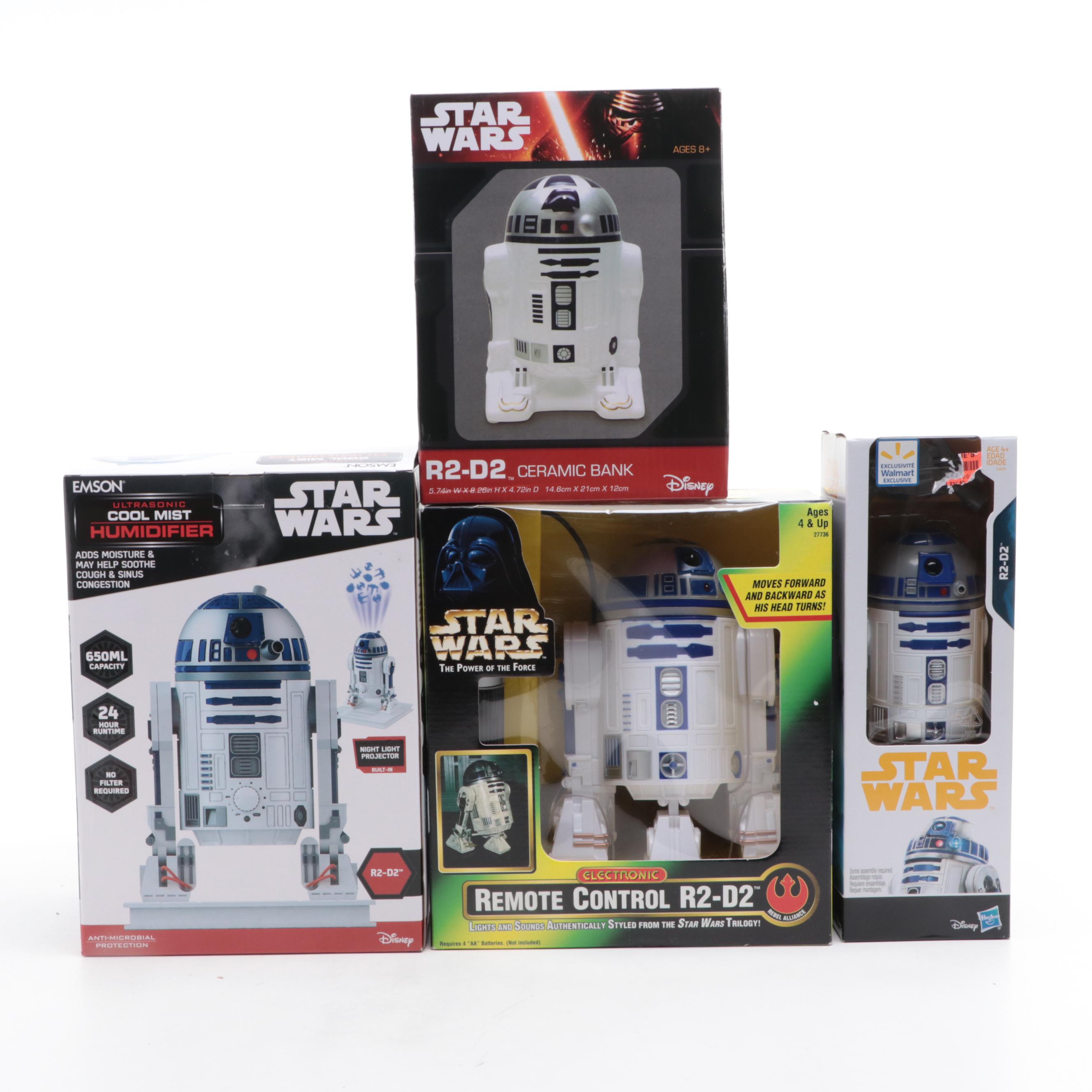 Star Wars R2-D2 Themed Toys, Humidifier, Bank, Key Chains, Lunch Box and More