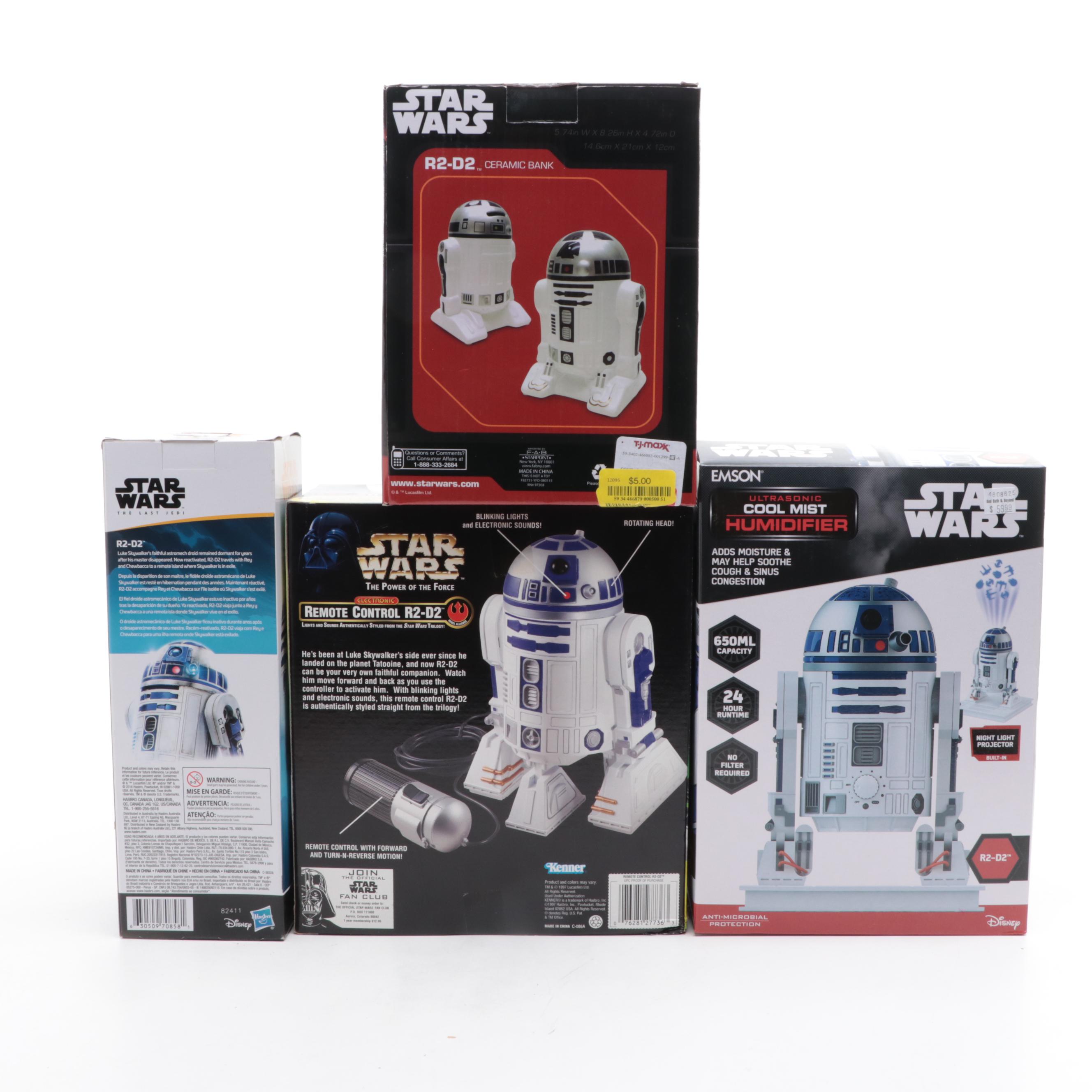 Star Wars R2-D2 Themed Toys, Humidifier, Bank, Key Chains, Lunch Box and More