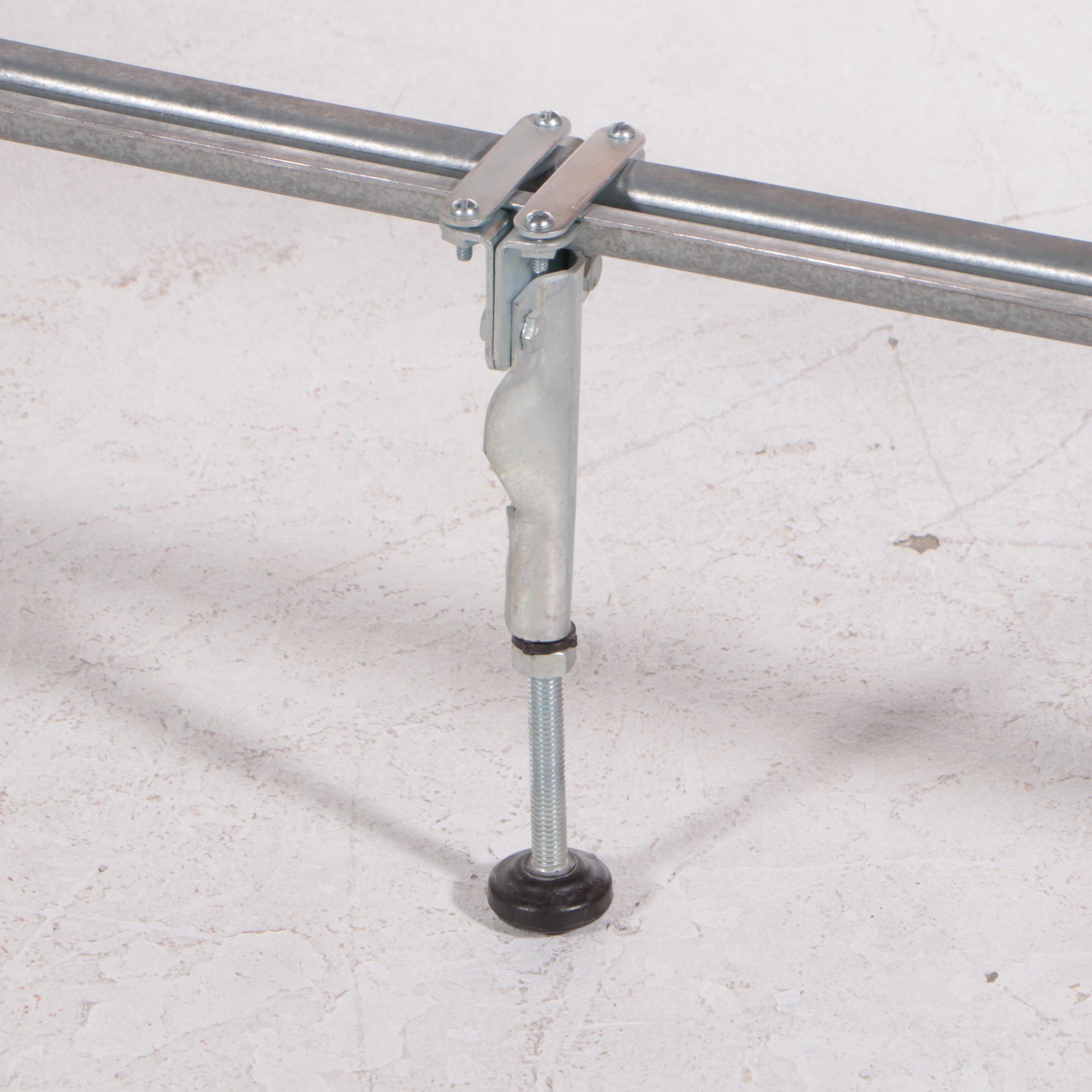 Federal Style Oak Full/Queen Size Four-Post Bed Frame