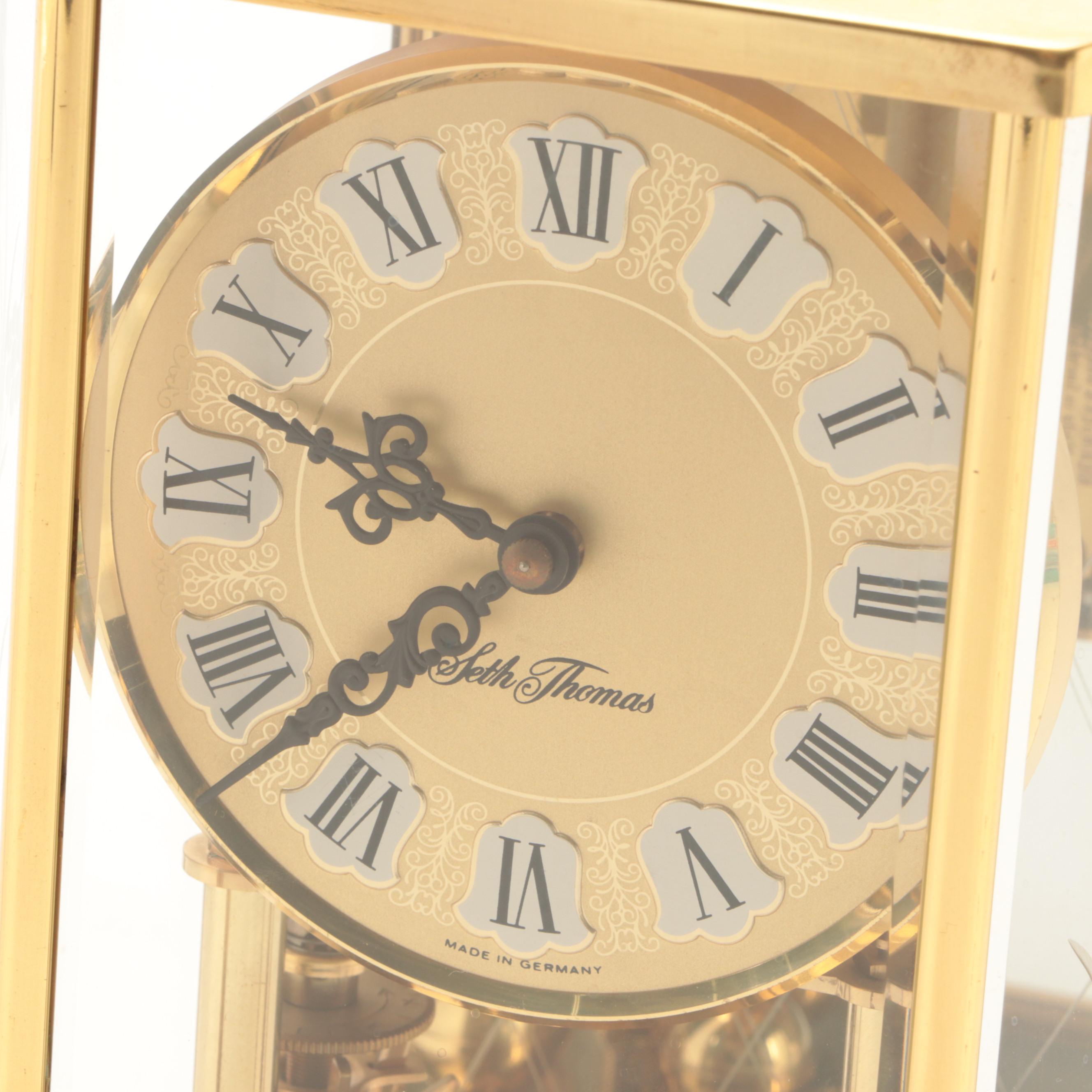 Seth Thomas Bequest Anniversary Clock, Late 20th Century