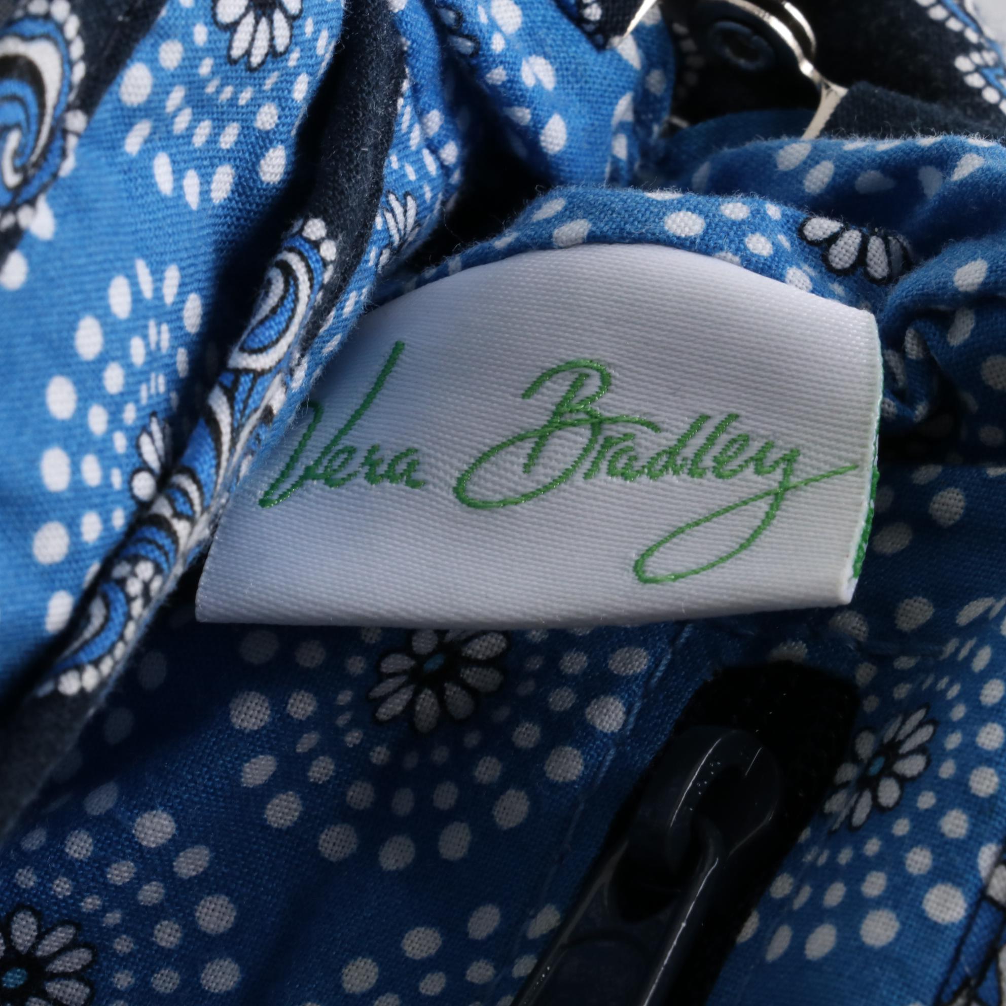 Vera Bradley "Blue Bandana" Alice Kisslock Purse and More Quilted Cotton Bags