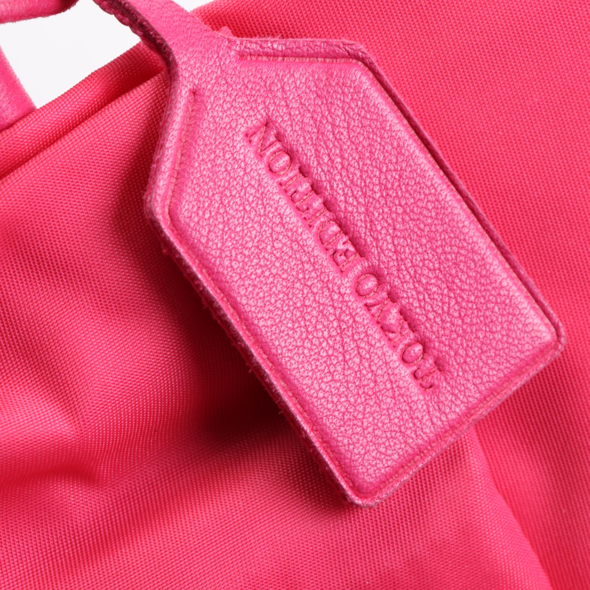 Prada Tokyo Edition Tessuto Bow Tote Bag in Pink Nylon