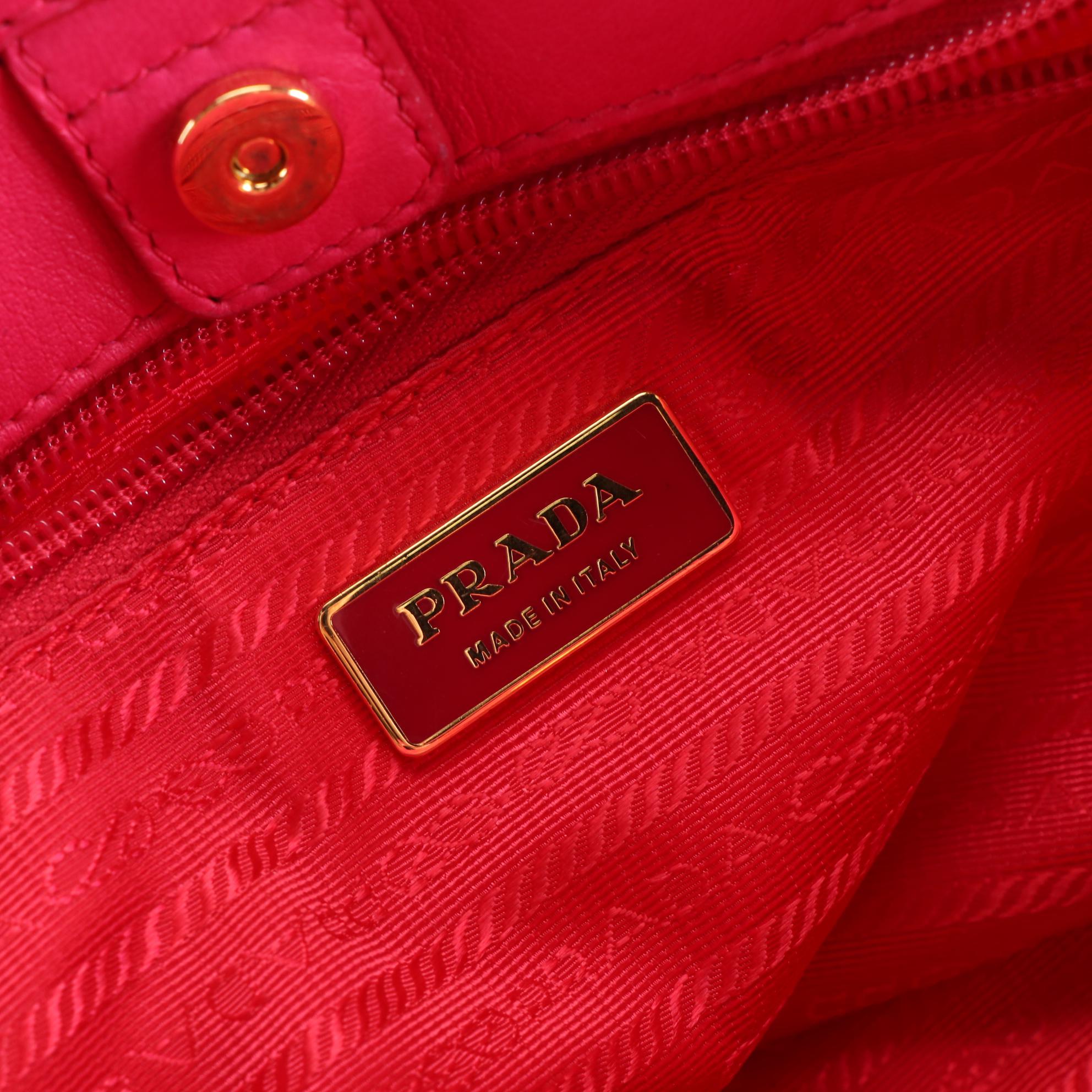 Prada Tokyo Edition Tessuto Bow Tote Bag in Pink Nylon