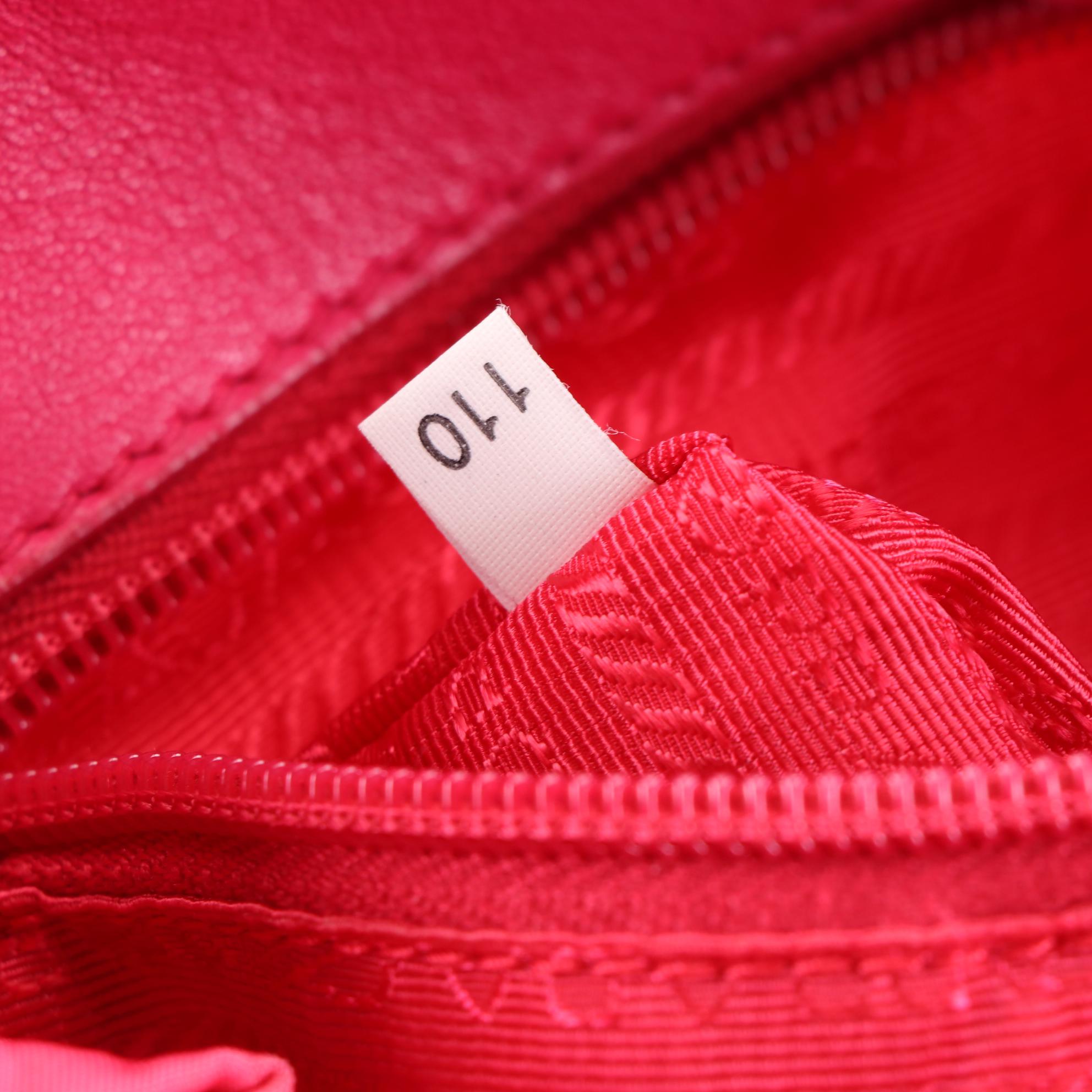 Prada Tokyo Edition Tessuto Bow Tote Bag in Pink Nylon