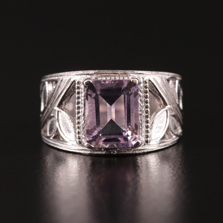 Sterling Amethyst Ring