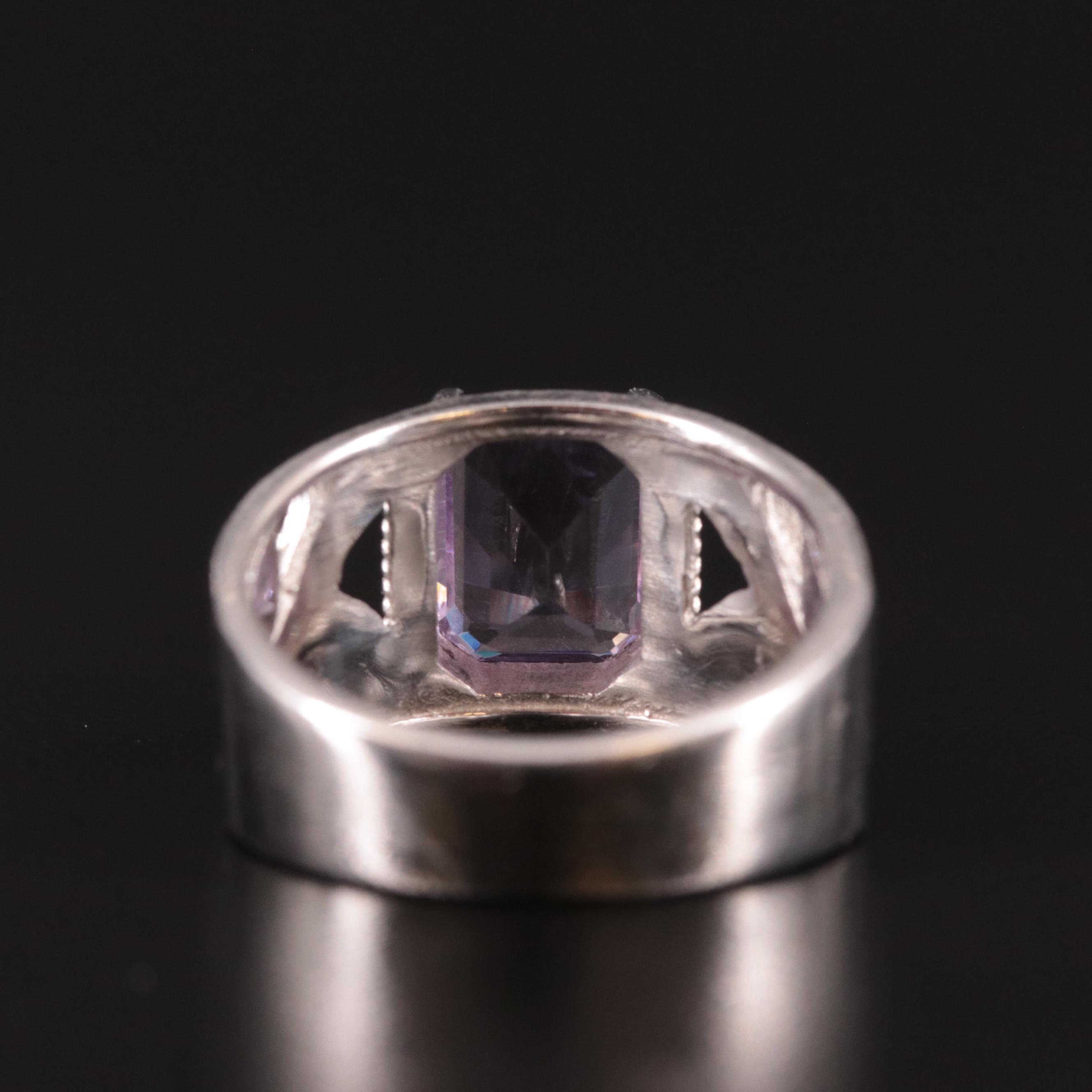 Sterling Amethyst Ring