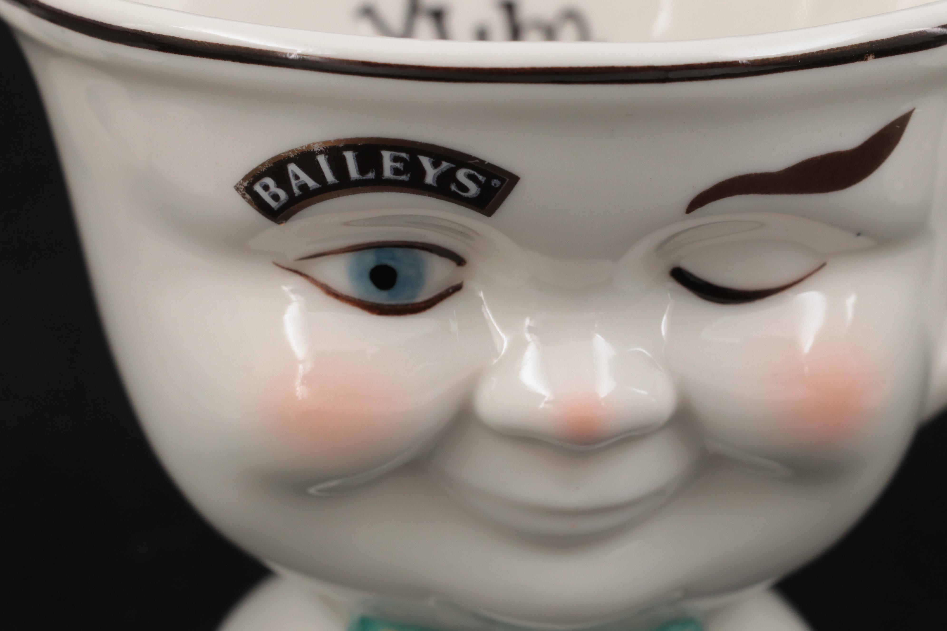 Ceramic Baileys Winking Cups