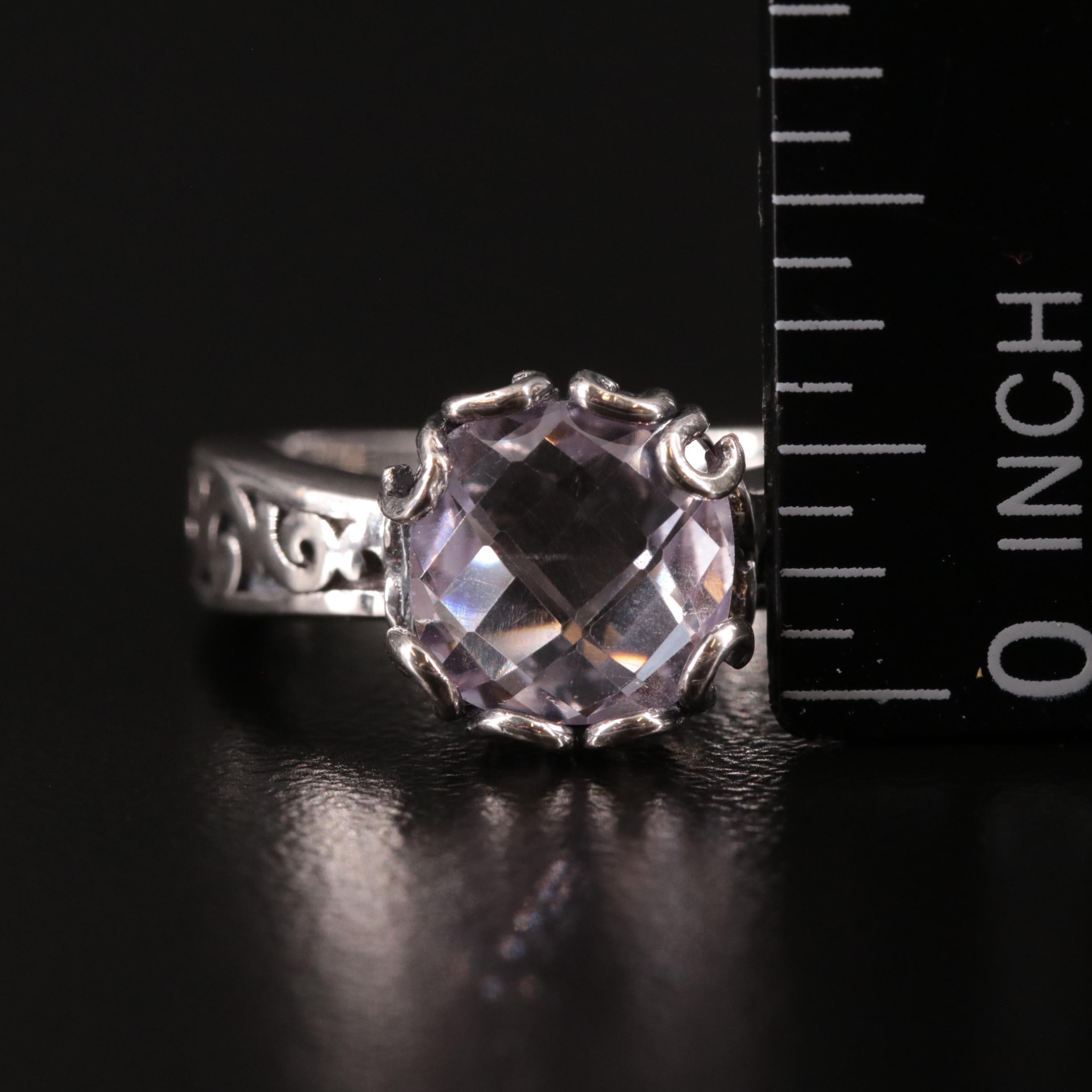Sterling Amethyst Ring