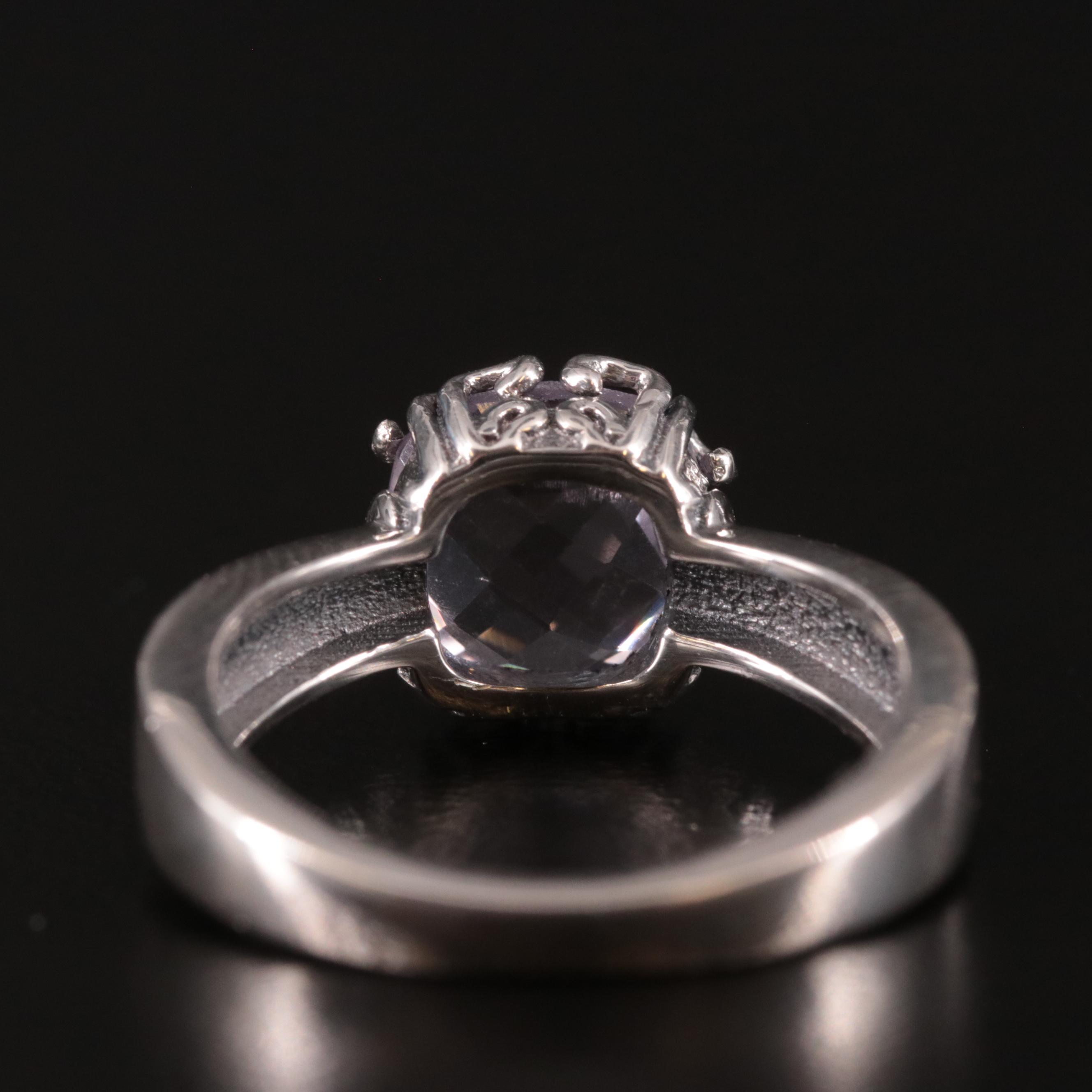 Sterling Amethyst Ring
