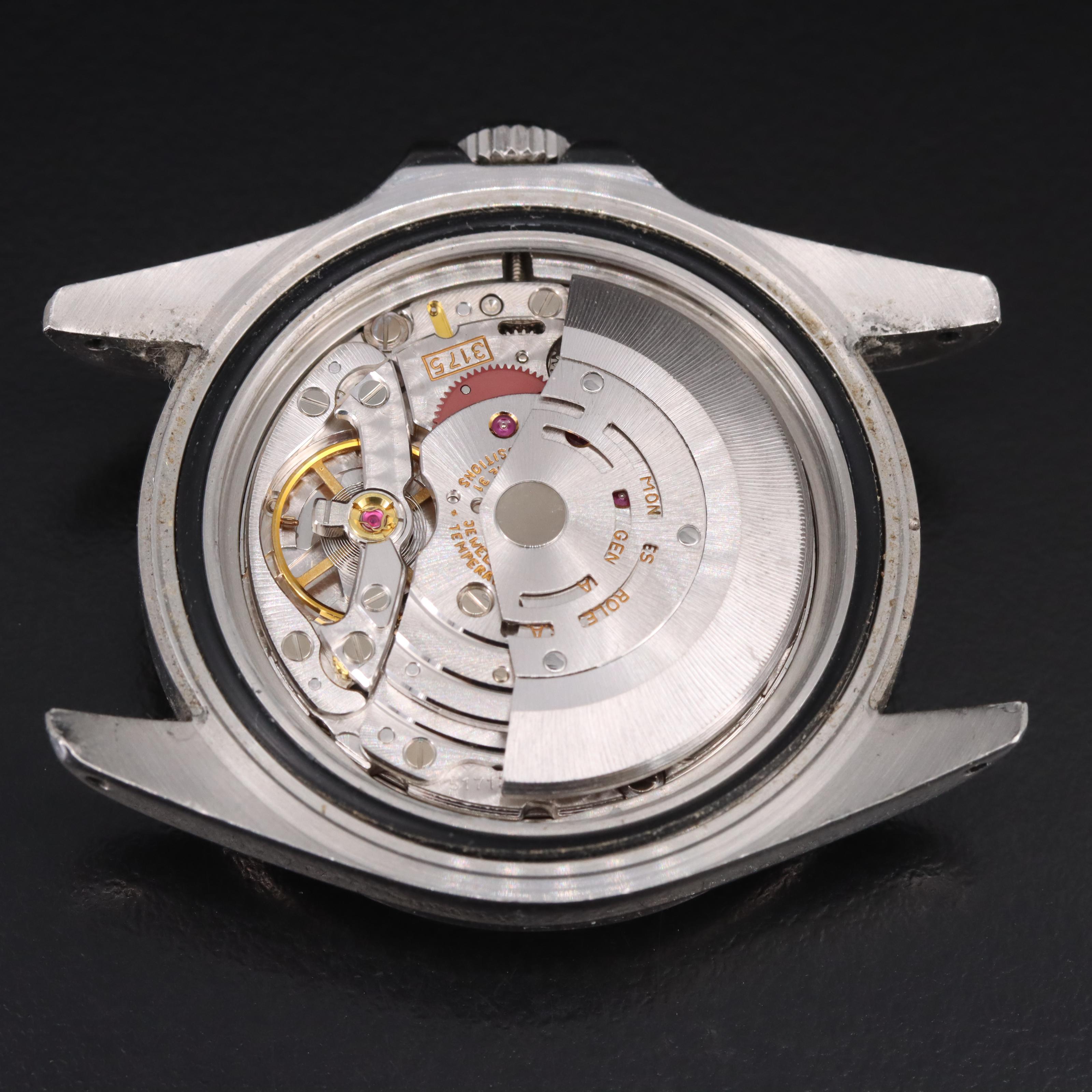 1989 Rolex Custom 2.71 CTW Diamond Bezel GMT-Master Watch