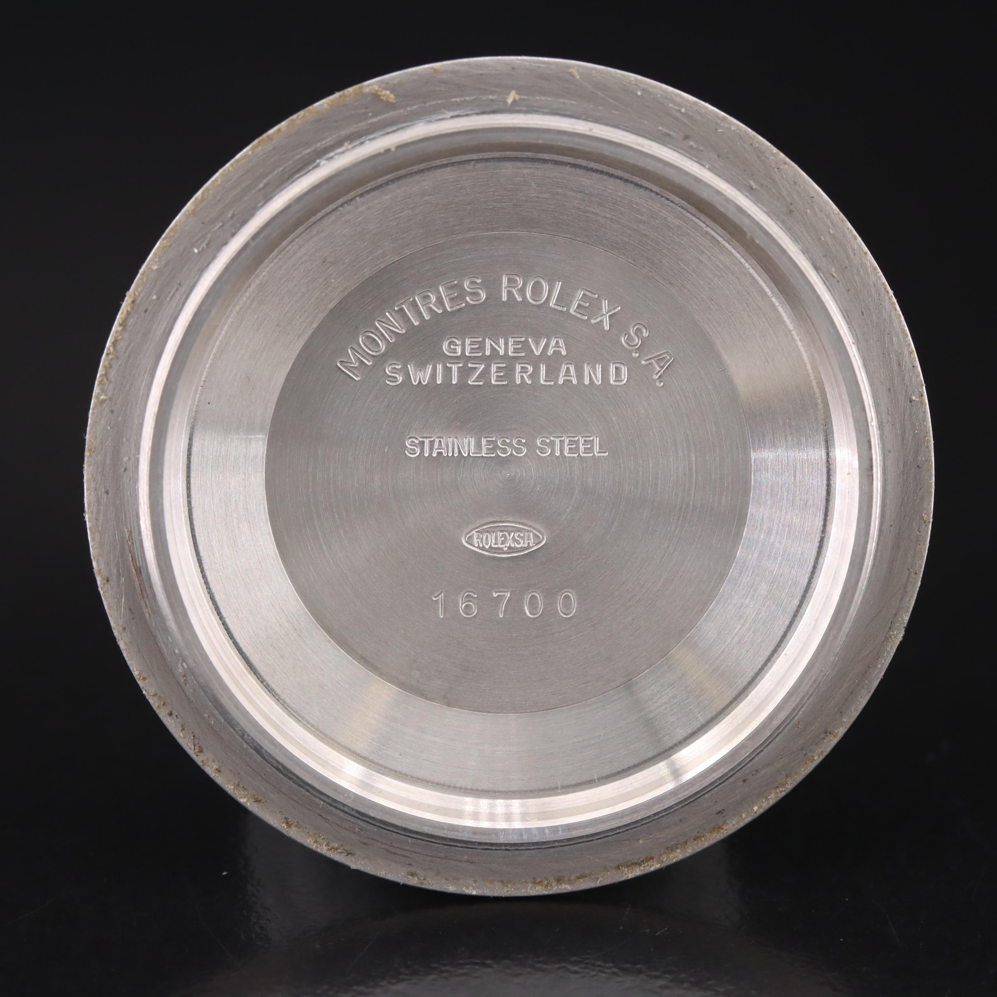 1989 Rolex Custom 2.71 CTW Diamond Bezel GMT-Master Watch