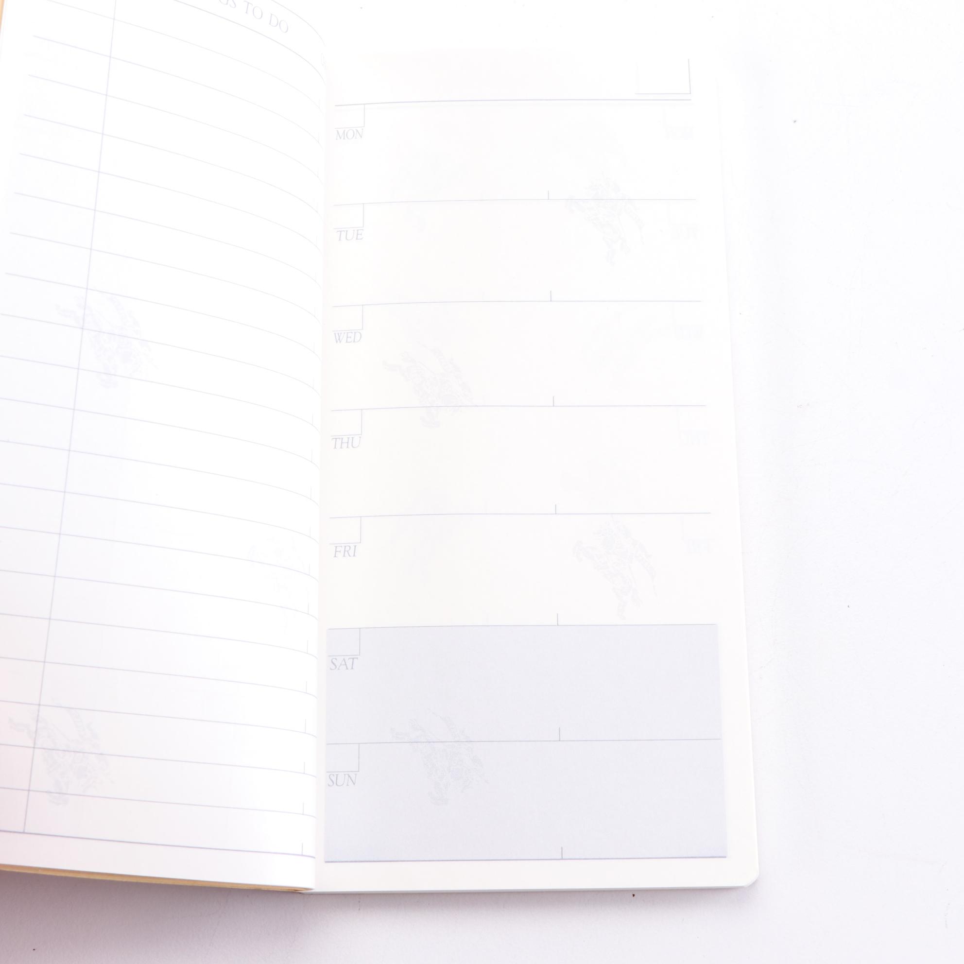 Burberrys Haymarket Check Planner Cover with Agenda and Address Books