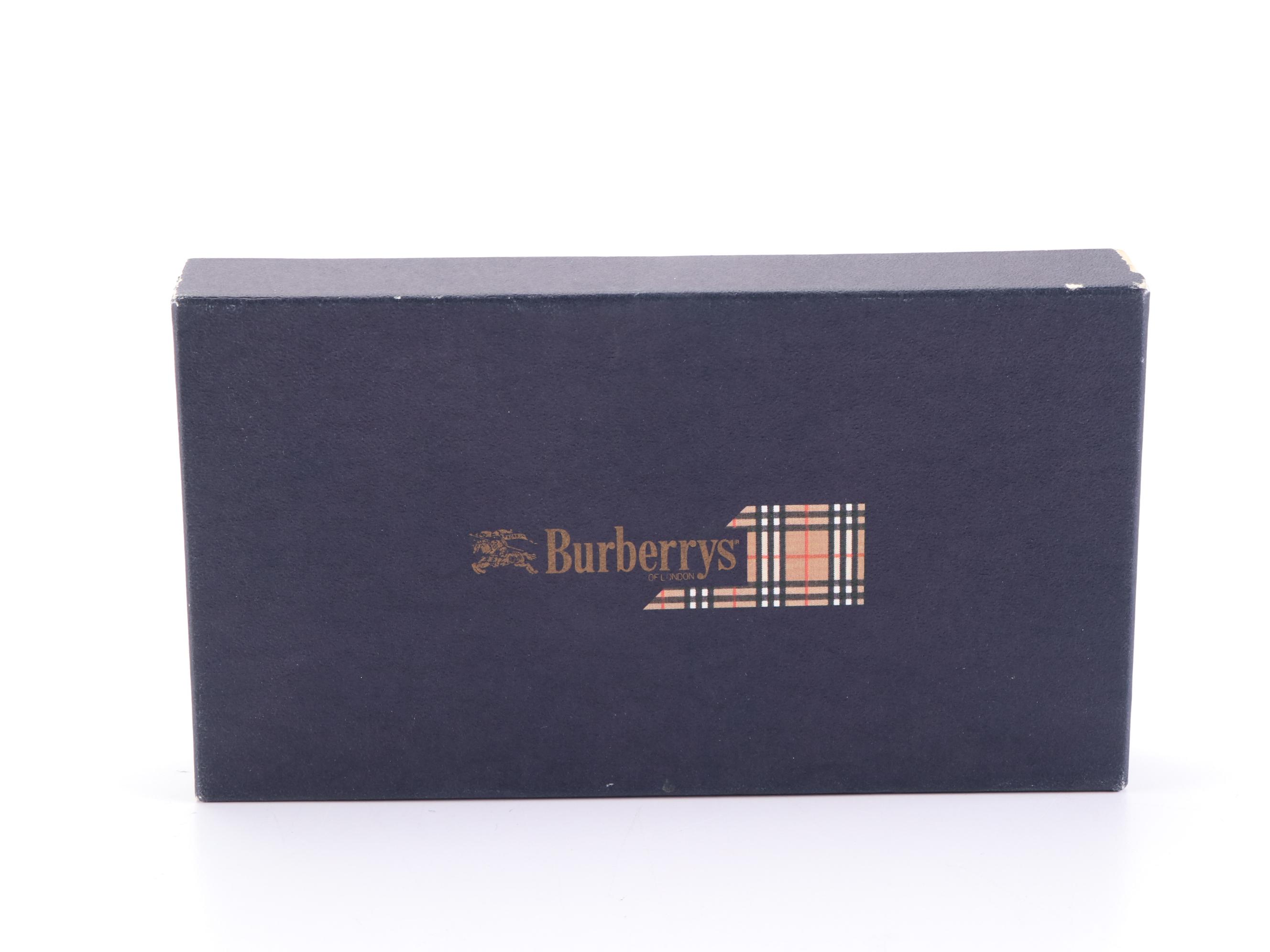 Burberrys Haymarket Check Planner Cover with Agenda and Address Books