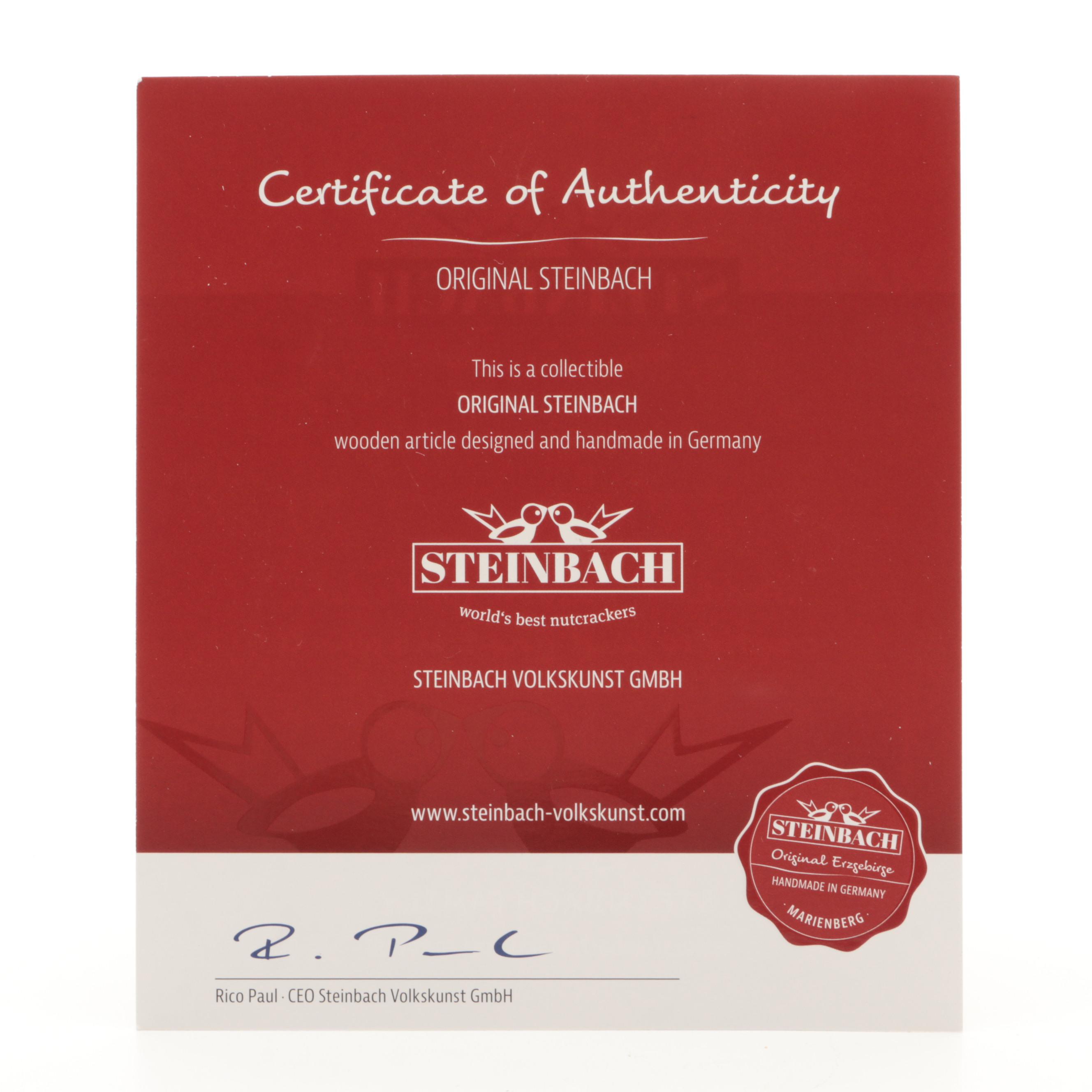 Steinbach Handmade "Wall Street Kid" Nutcracker