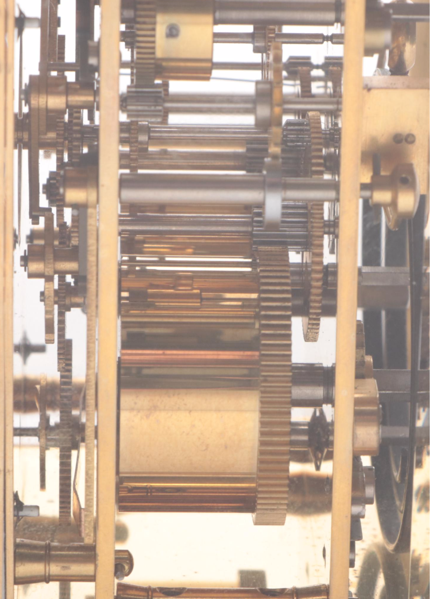 Matthew Norman Brass and Glass Carriage Clock