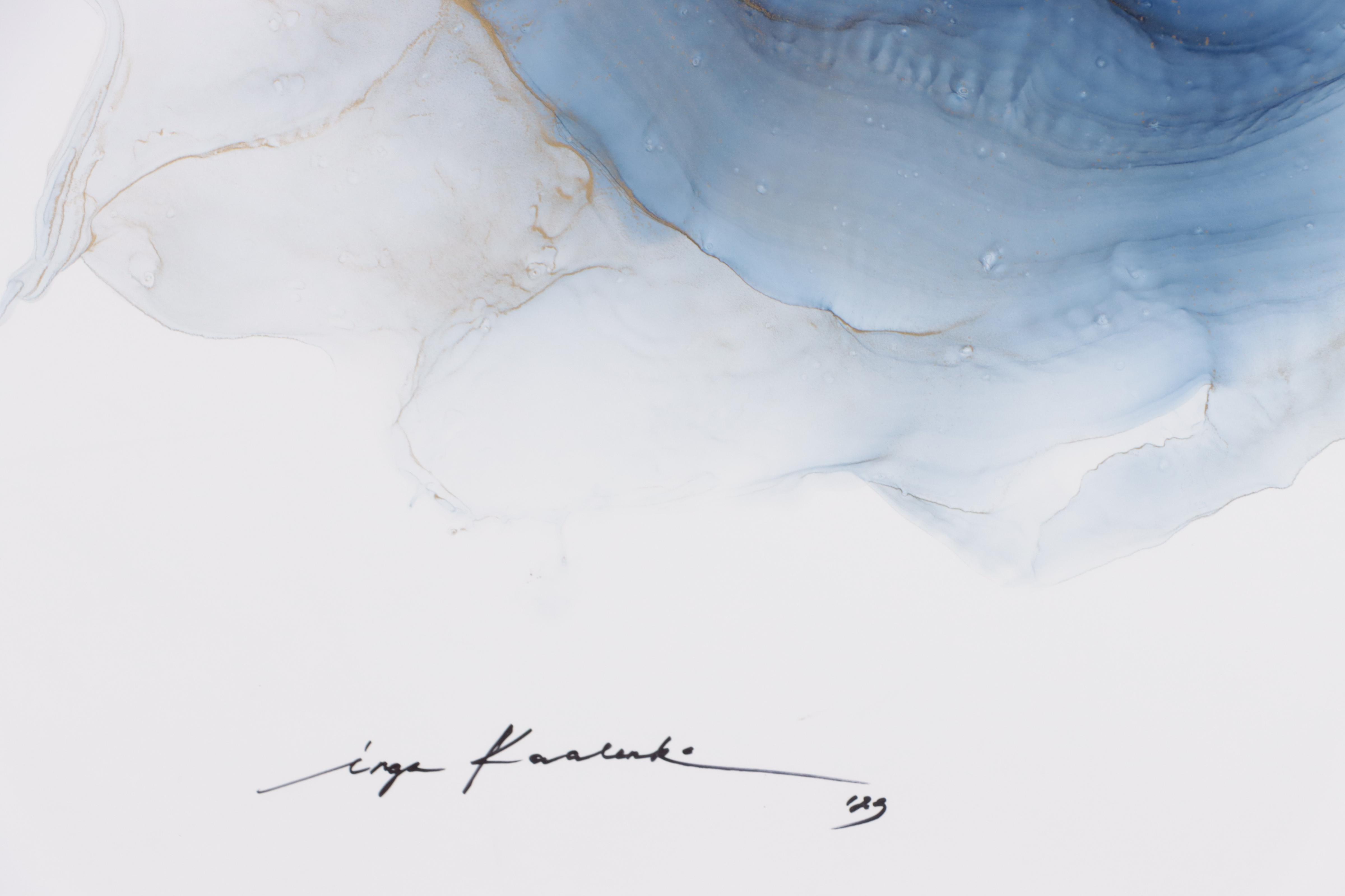 Inga Kovalenko Abstract Ink Painting, 2023