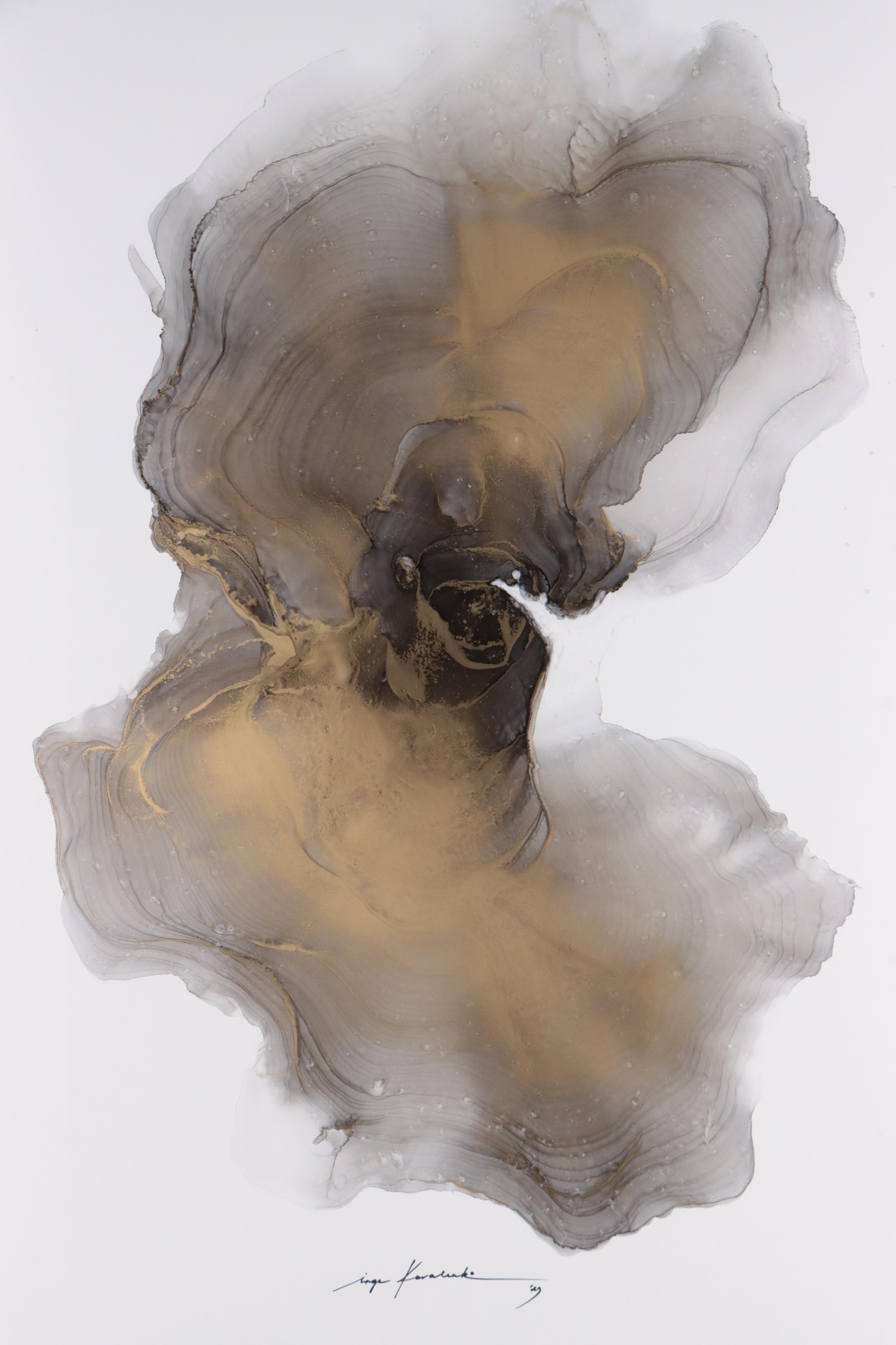 Inga Kovalenko Abstract Ink Painting, 2023