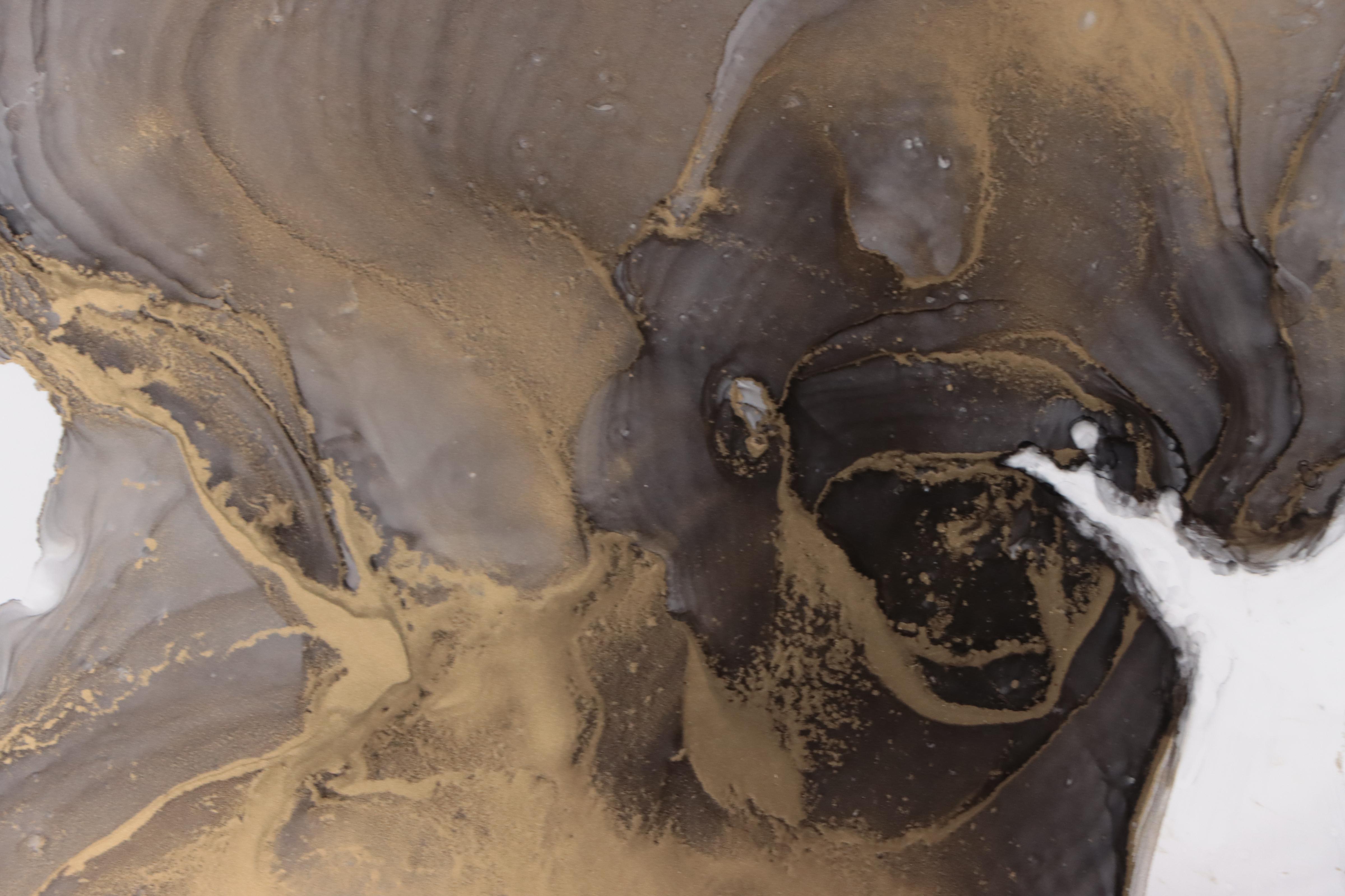 Inga Kovalenko Abstract Ink Painting, 2023