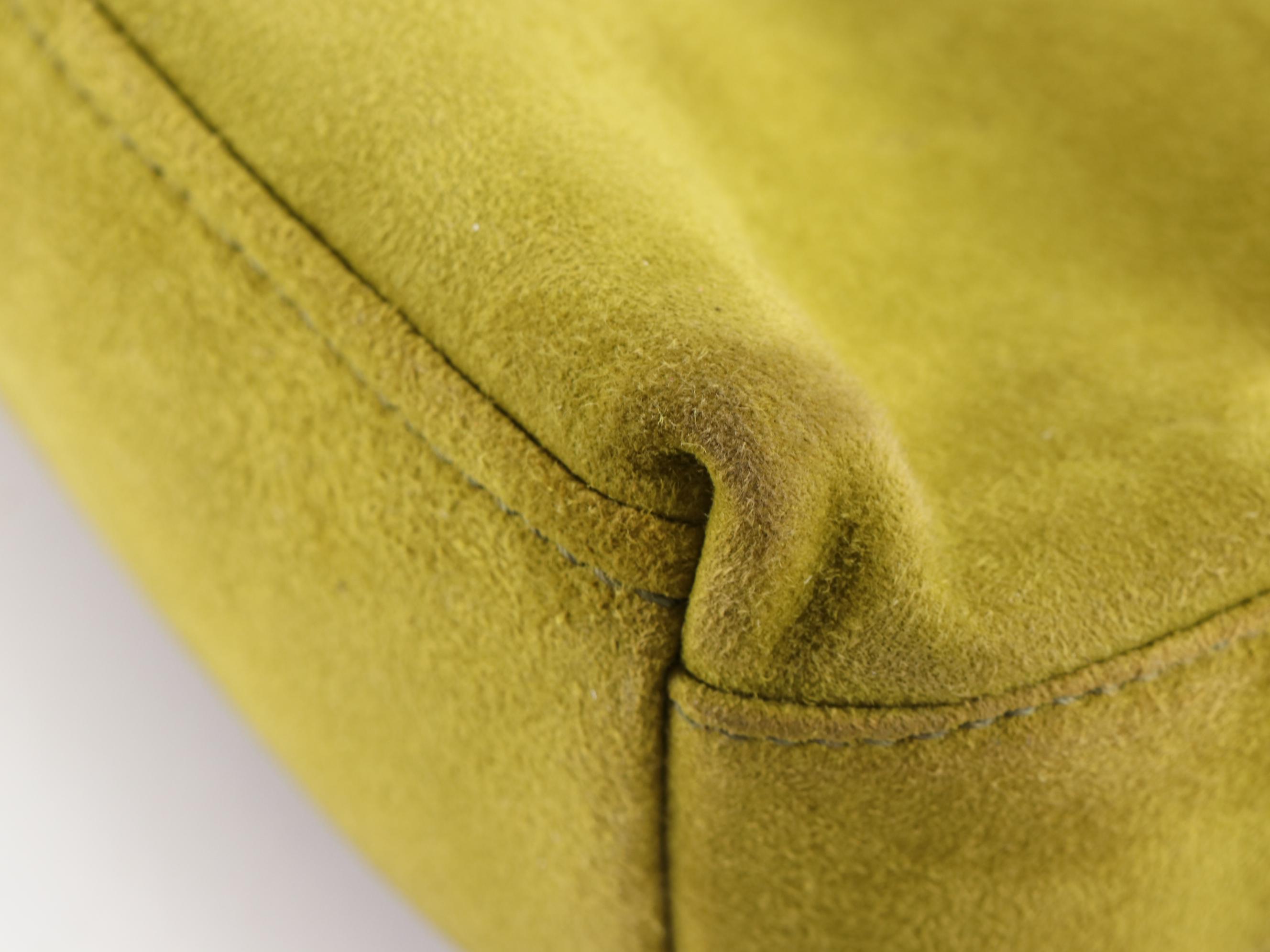 Prada Chain Shoulder Bag in Suede