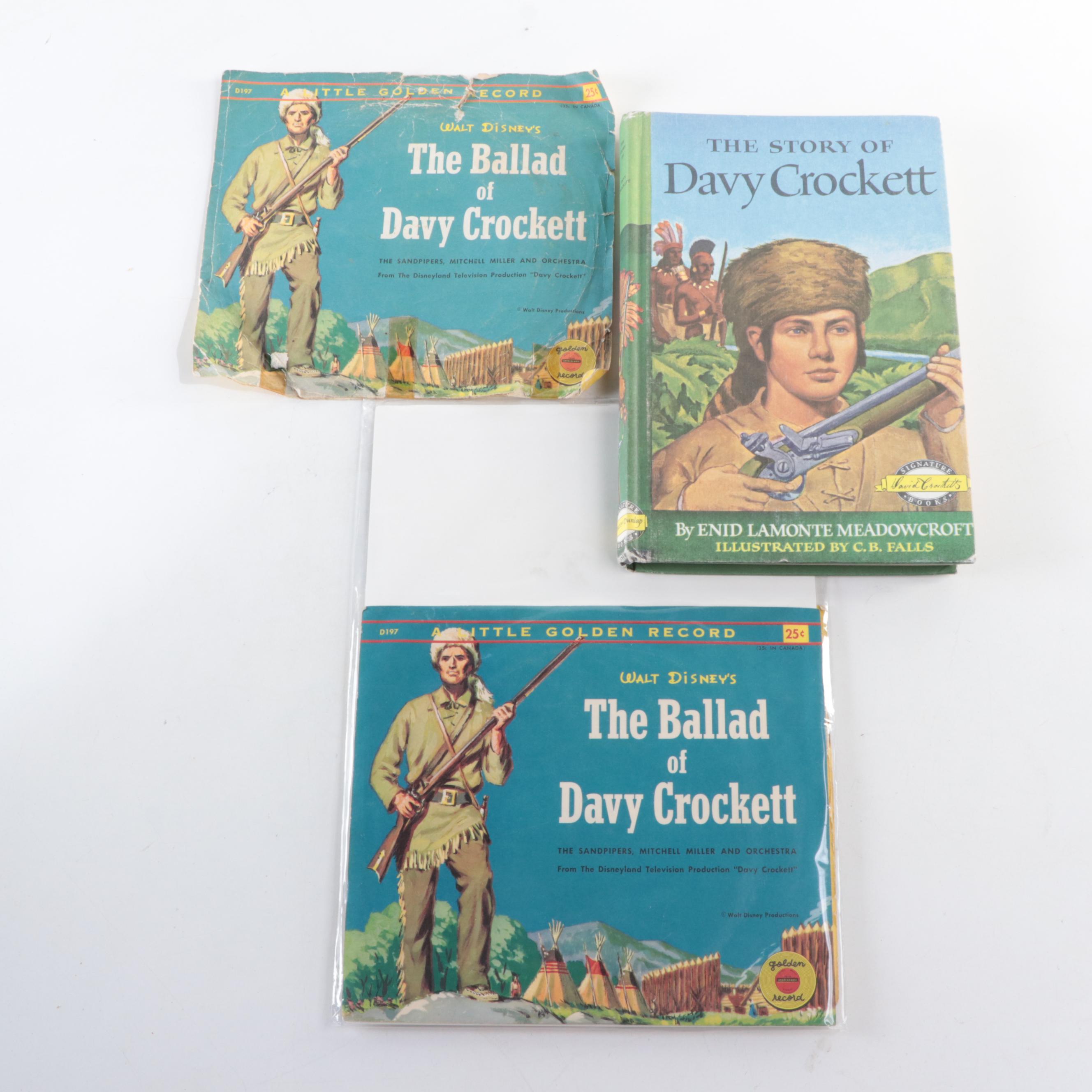 "Who Was Davy Crockett?" by Gail Herman with More Books and Records