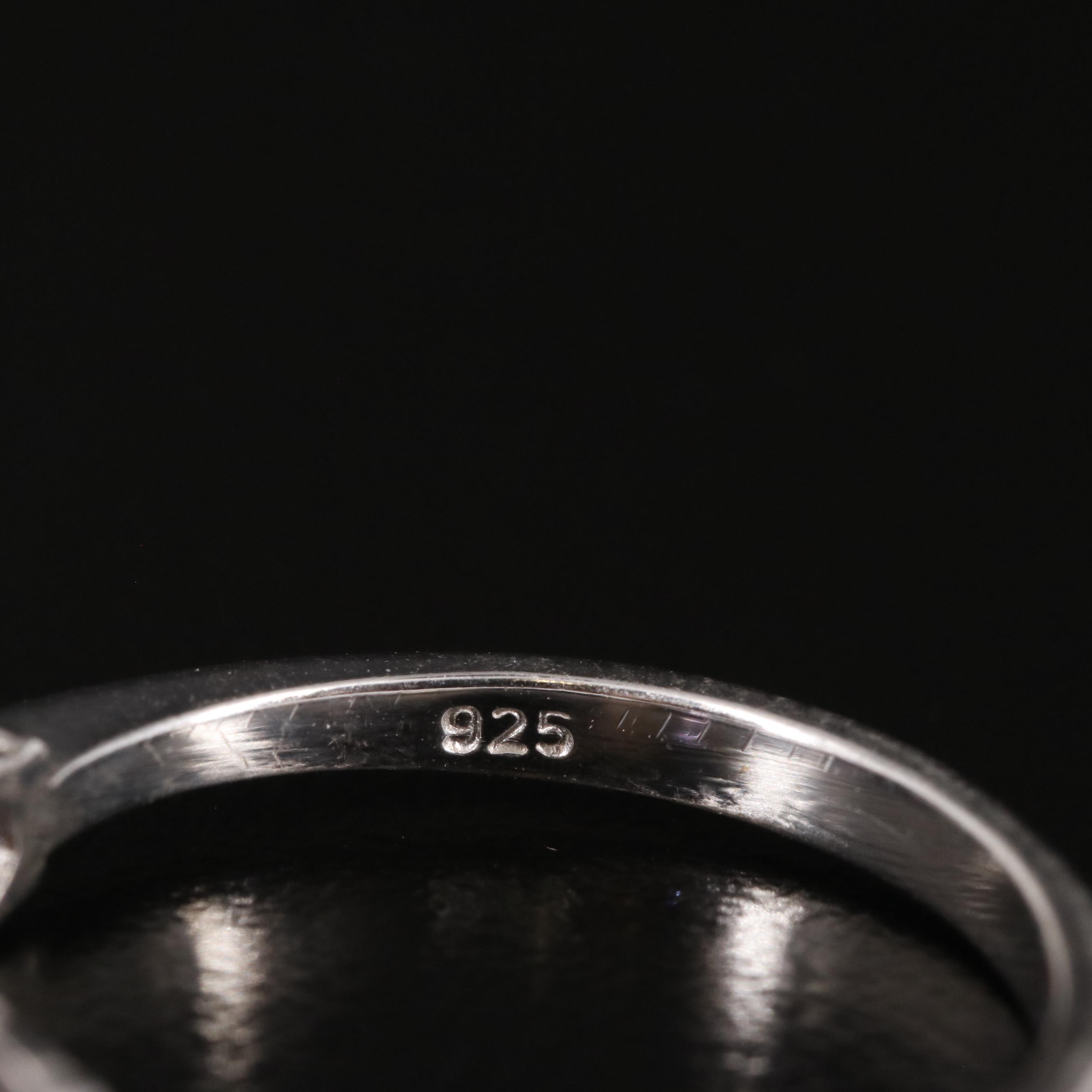 Sterling Silver Amethyst Ring