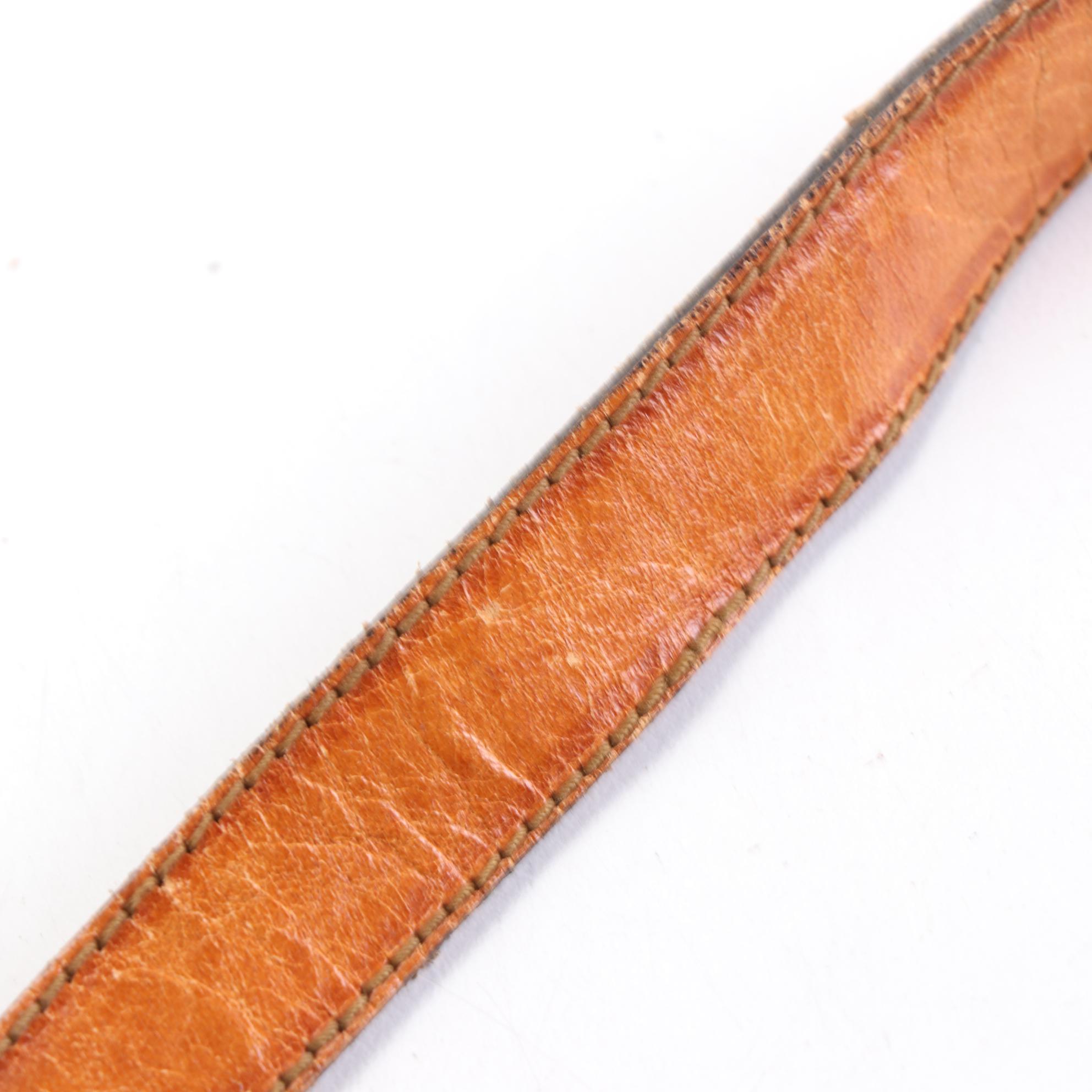 Hand Tooled Leather Shoulder Bag with Convertible Strap