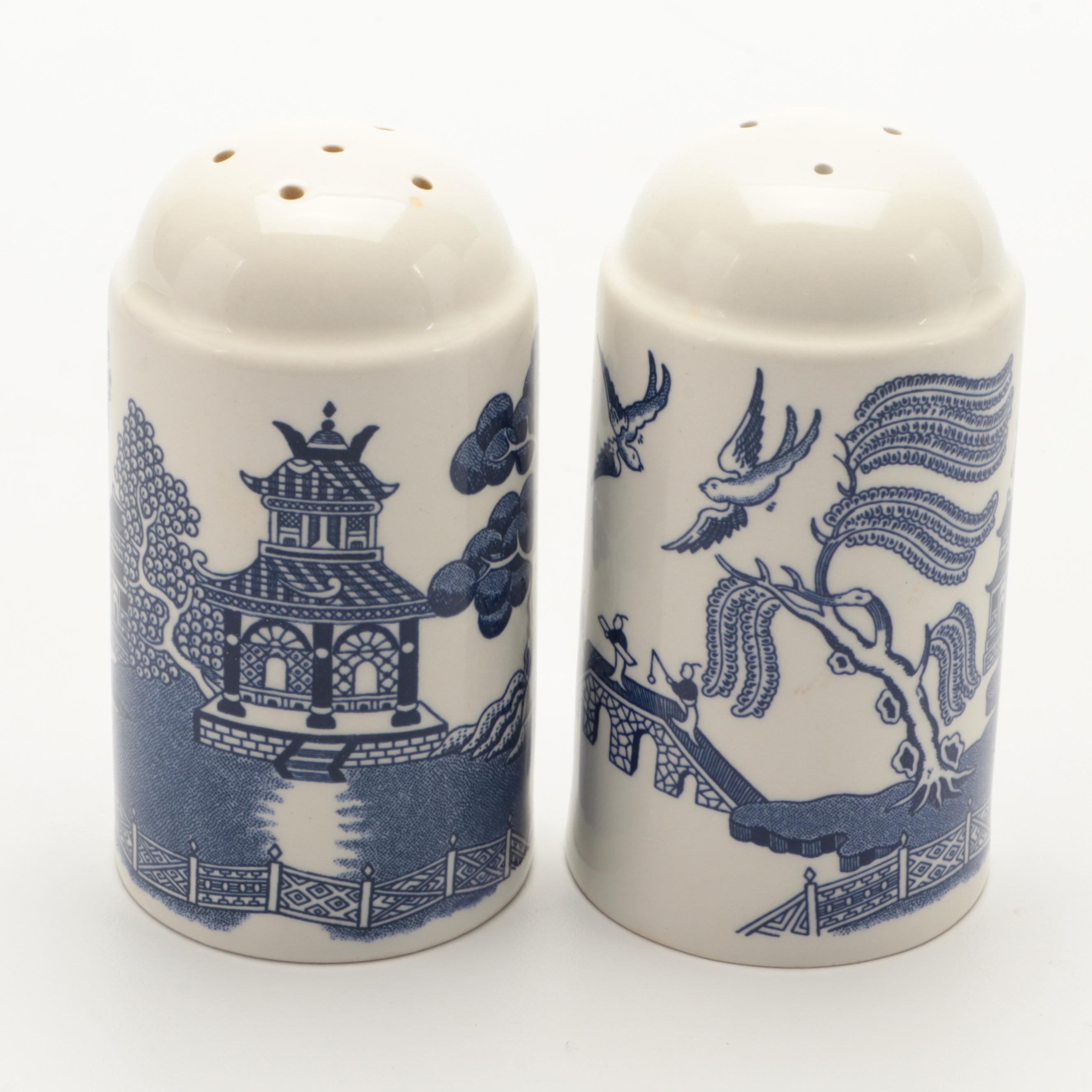 Johnson Bros "Willow Blue" Ironstone Dinnerware and Serveware