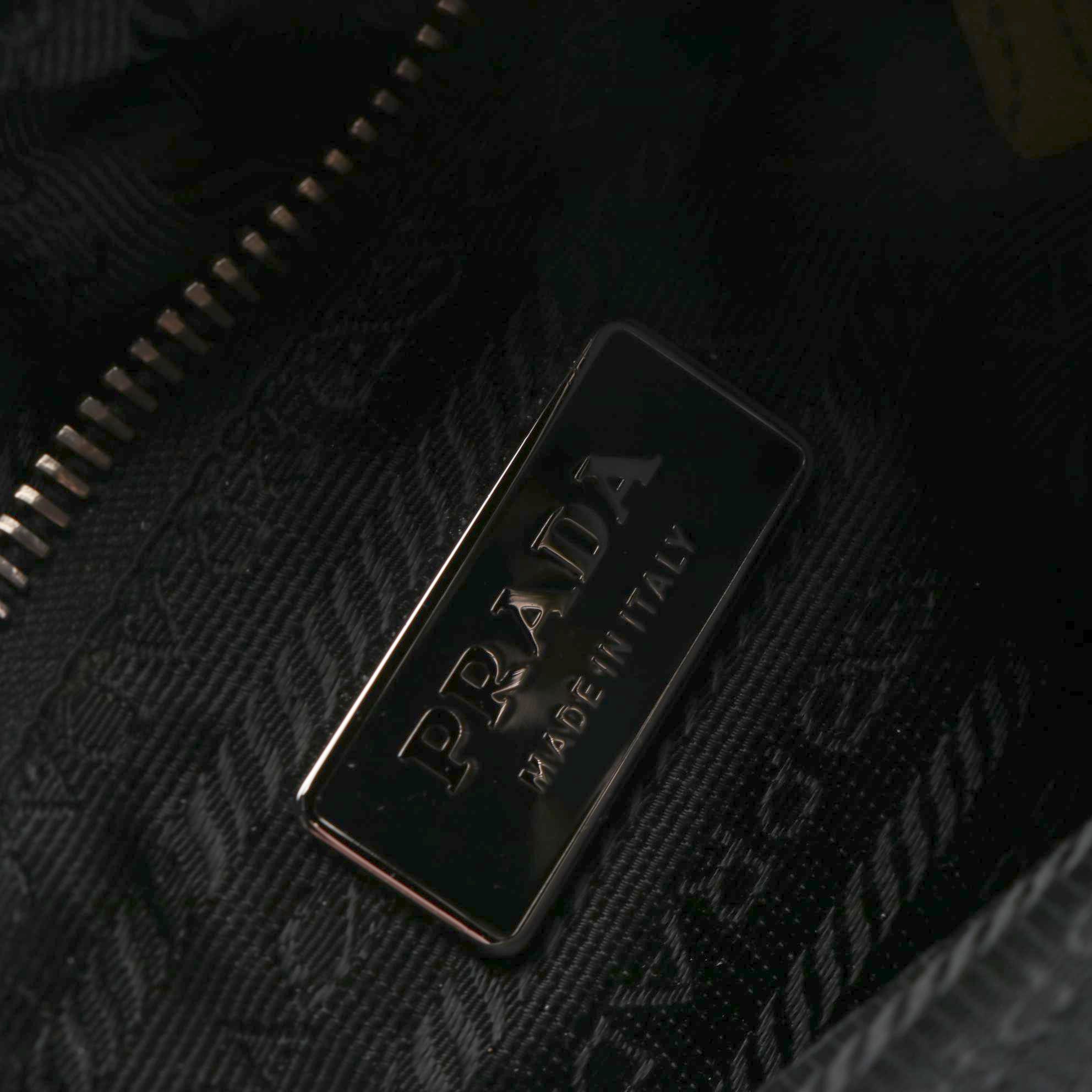 Prada Chain Shoulder Bag in Suede