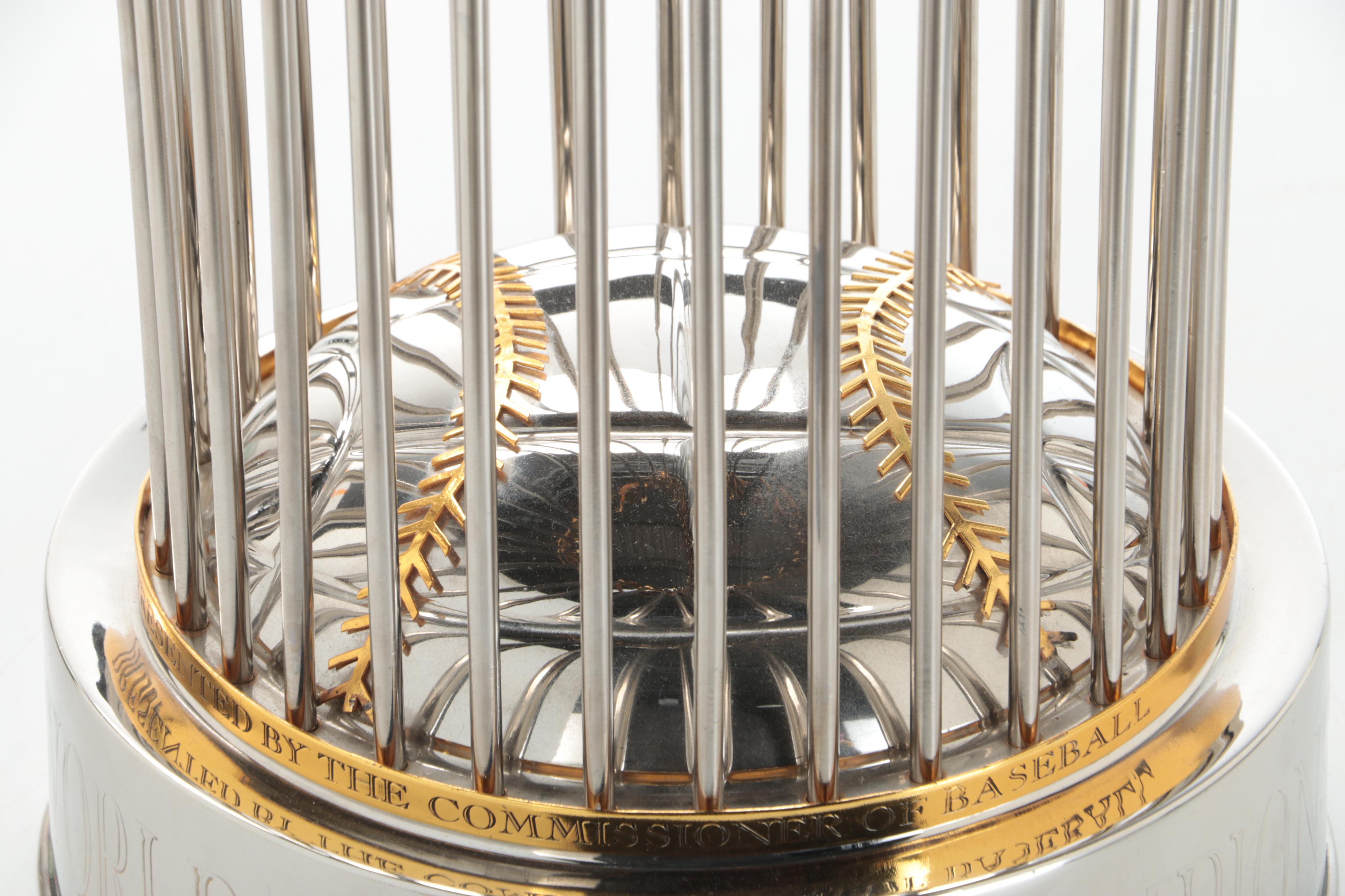 Full Size MLB World Series Commissioner's Trophy Metal Replica