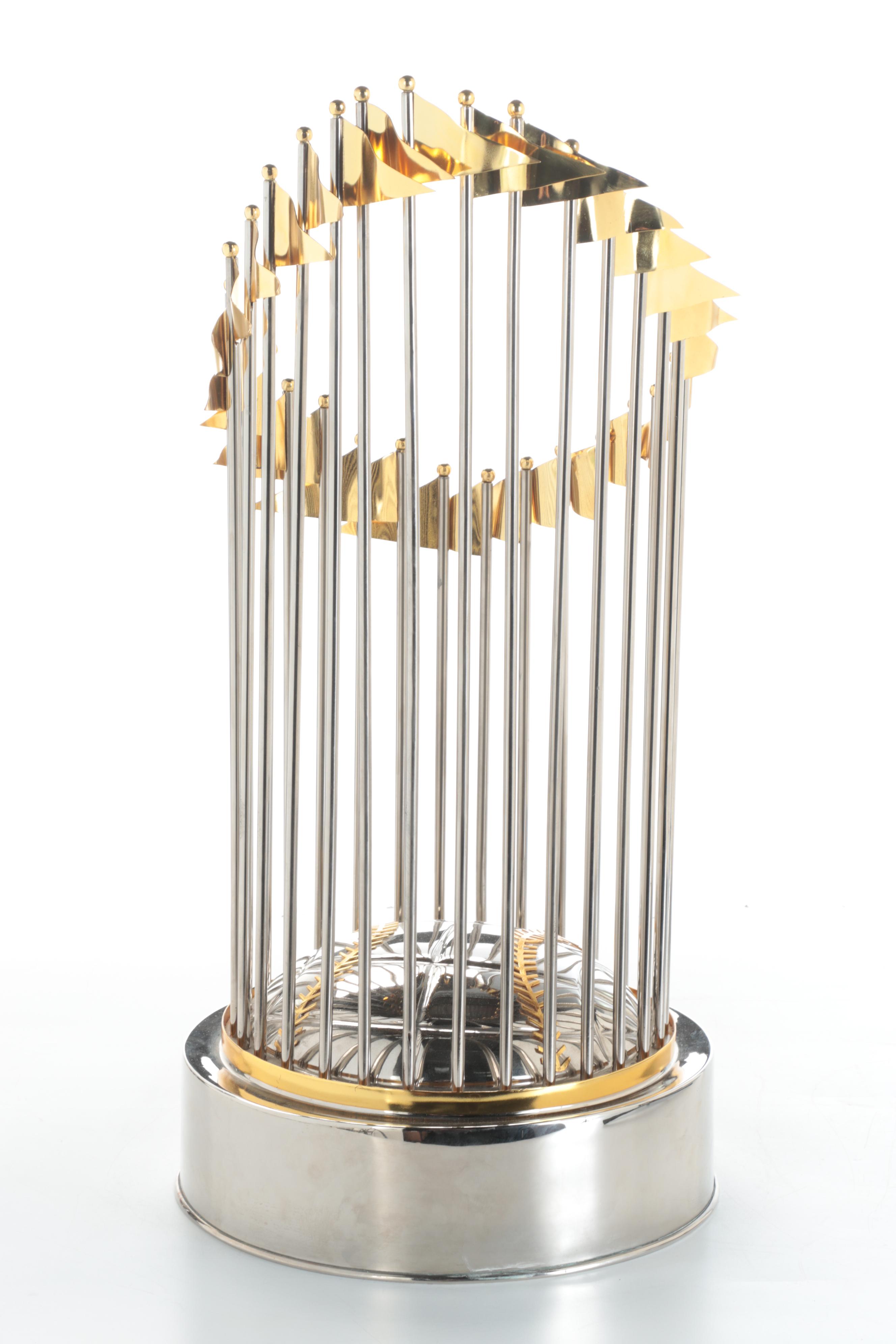 Full Size MLB World Series Commissioner's Trophy Metal Replica