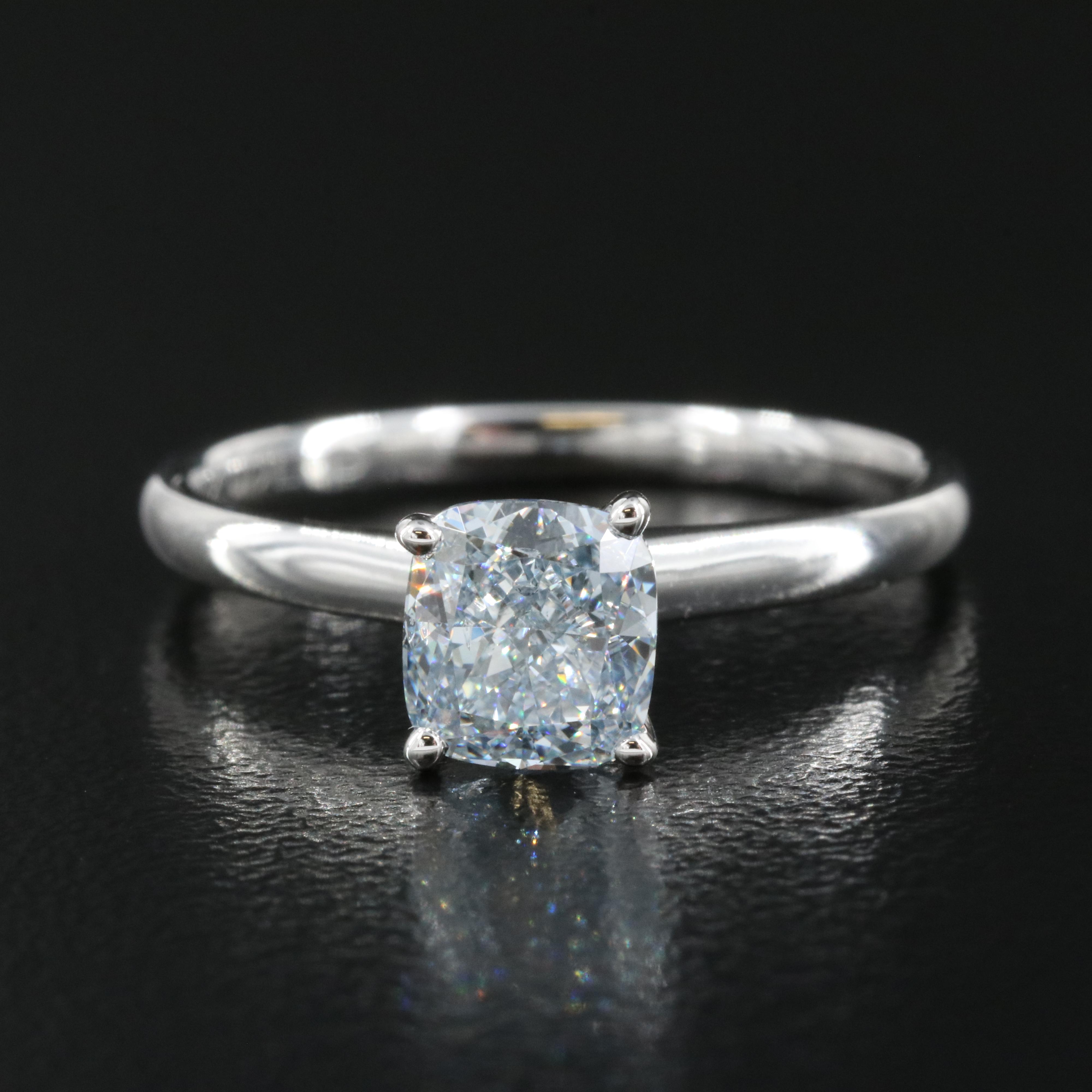 14K 1.05 CT Lab Grown Diamond Solitaire Ring