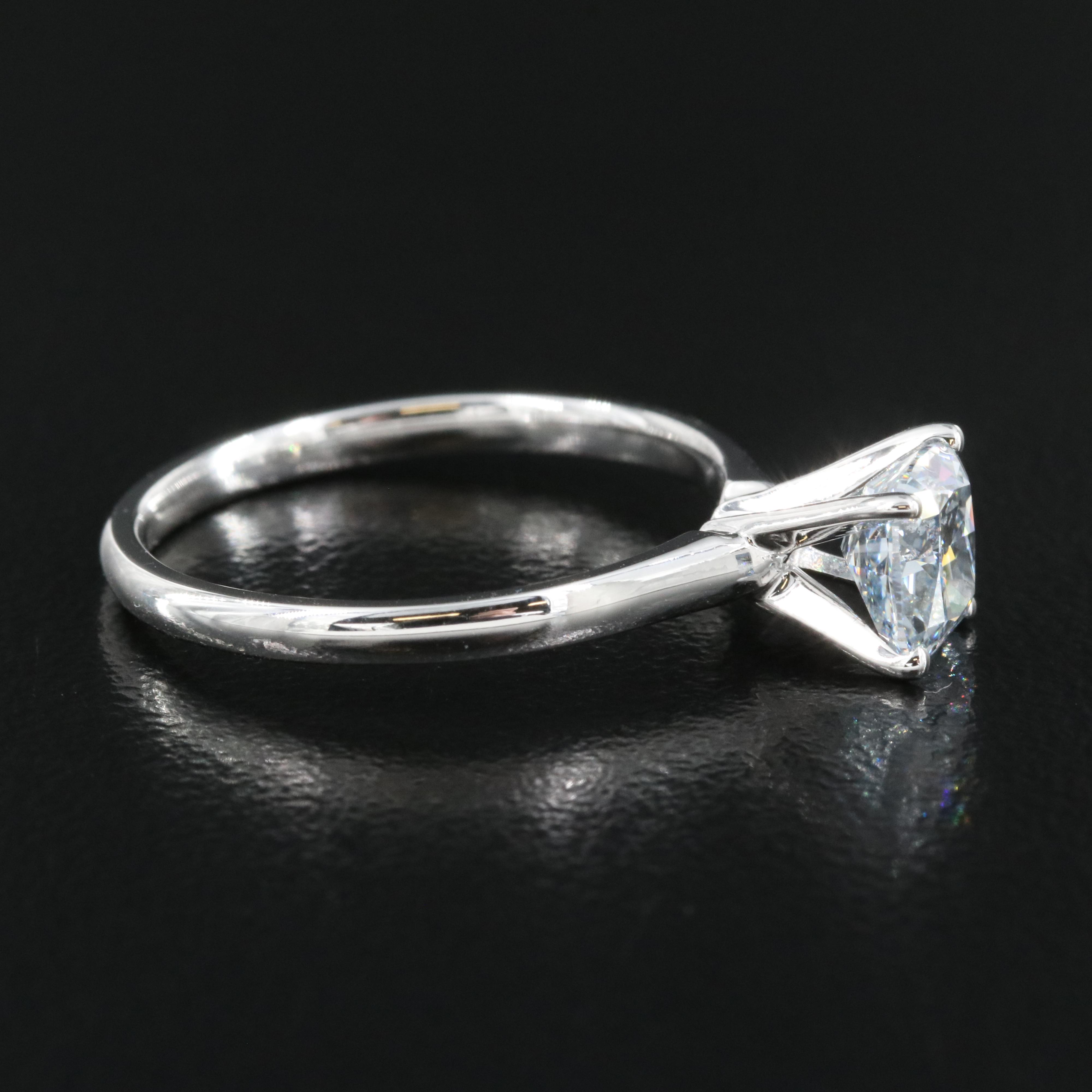14K 1.05 CT Lab Grown Diamond Solitaire Ring