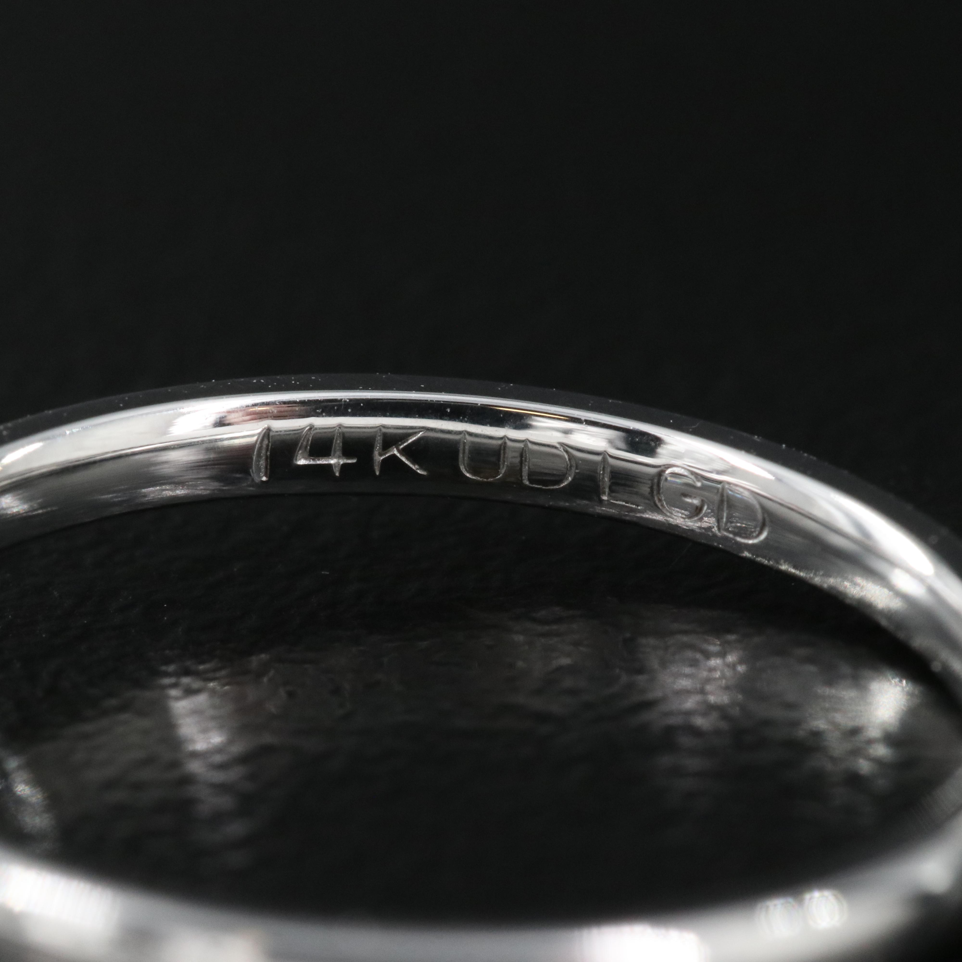 14K 1.05 CT Lab Grown Diamond Solitaire Ring