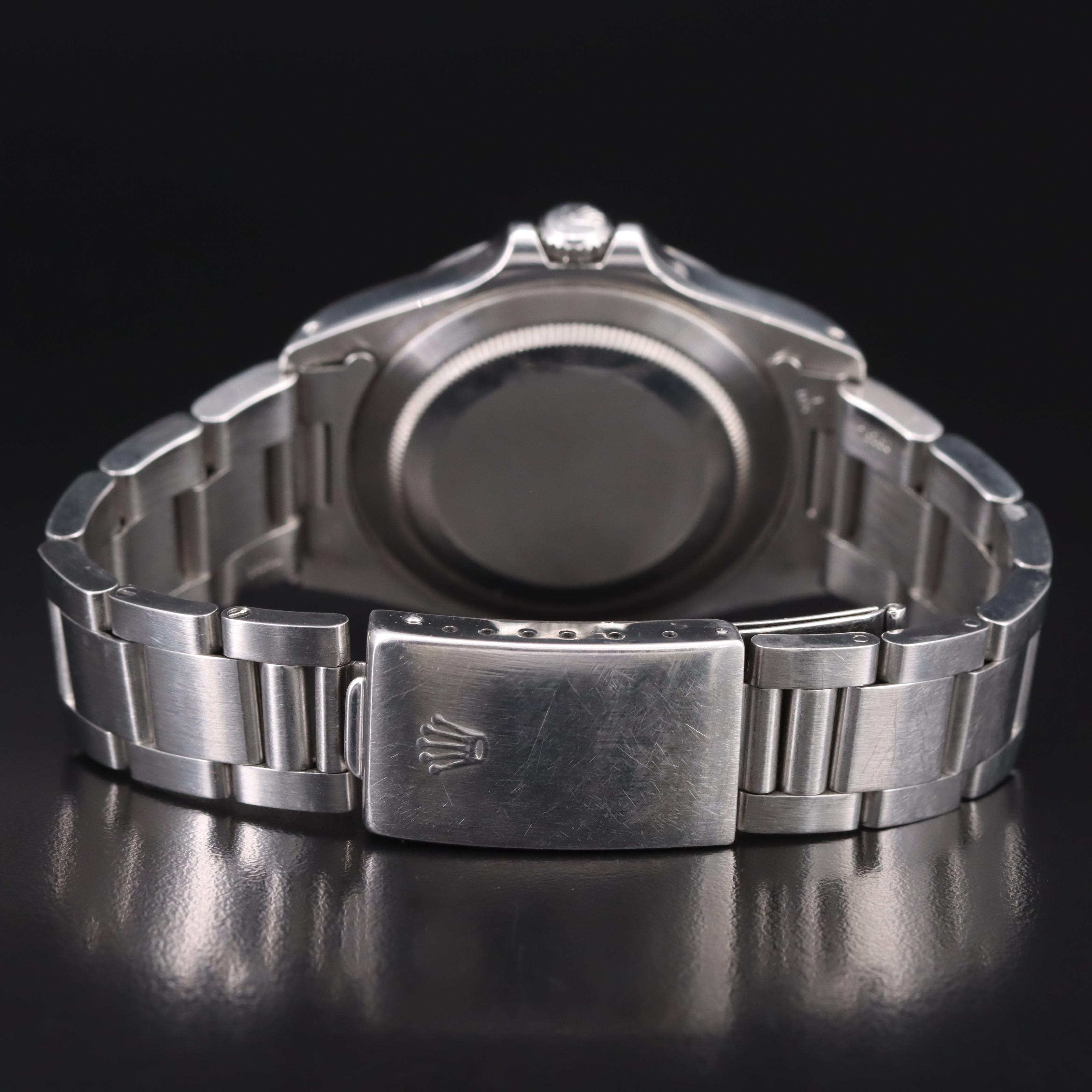 1989 Rolex Custom 2.71 CTW Diamond Bezel GMT-Master Watch