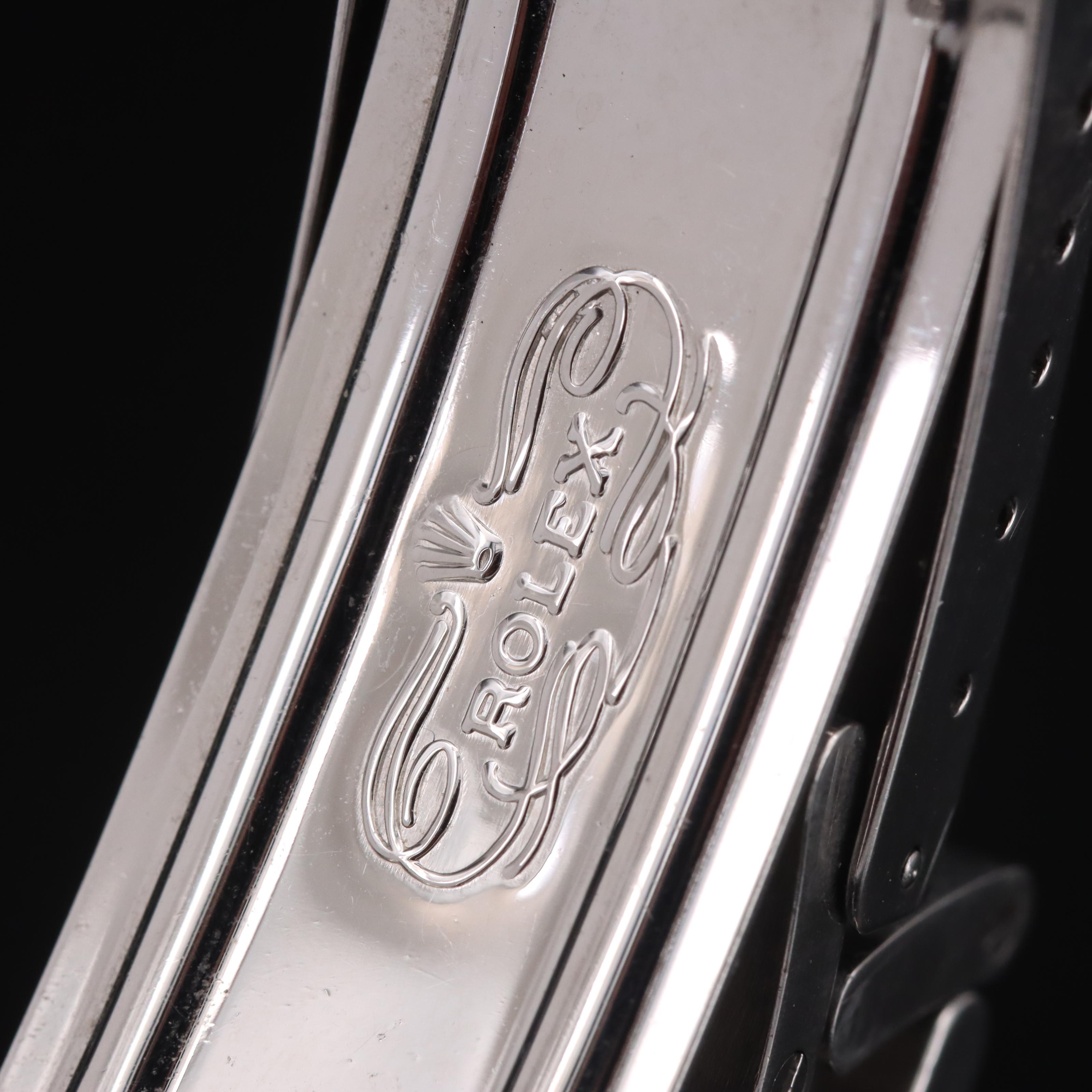 1989 Rolex Custom 2.71 CTW Diamond Bezel GMT-Master Watch