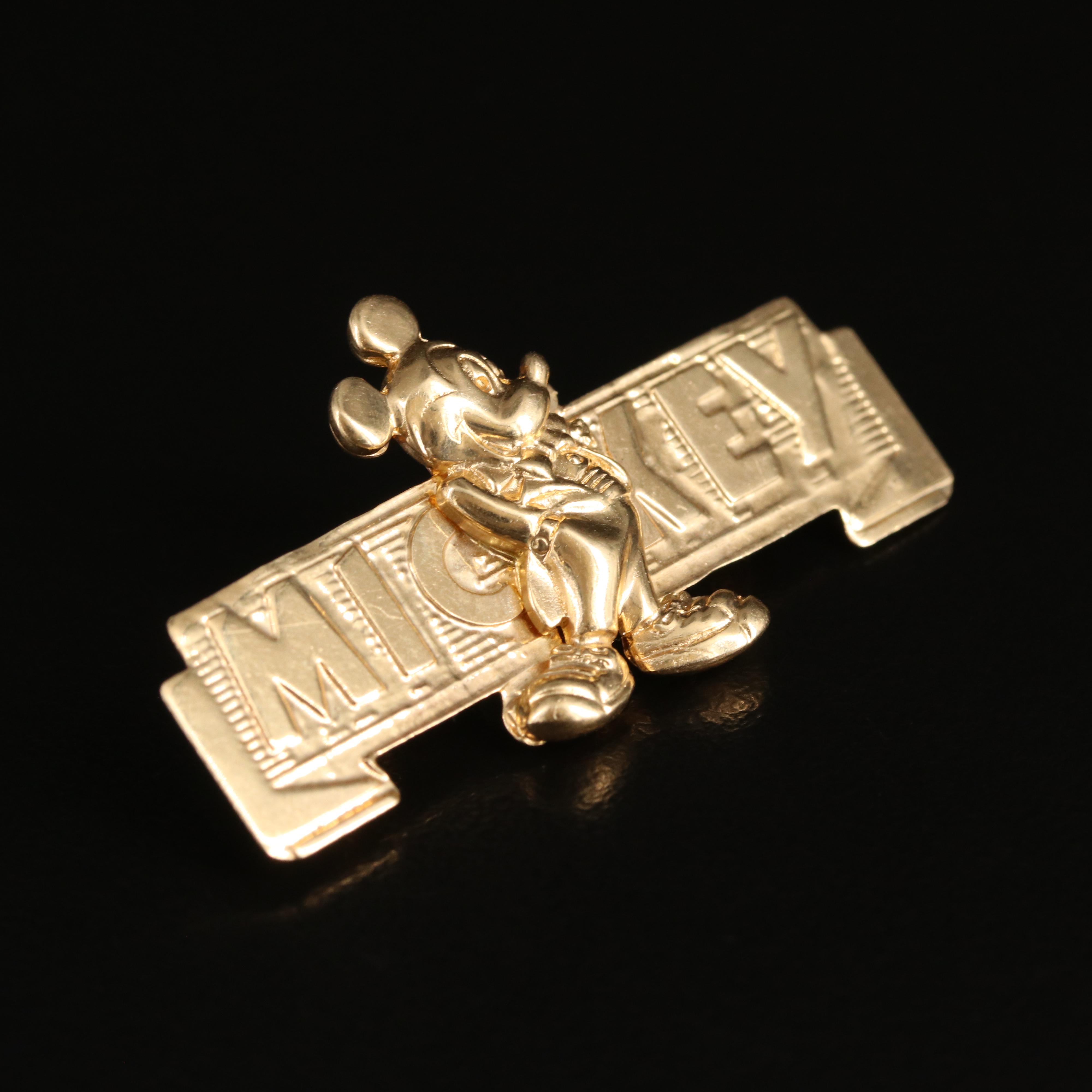 Disney 14K "Mickey" Brooch