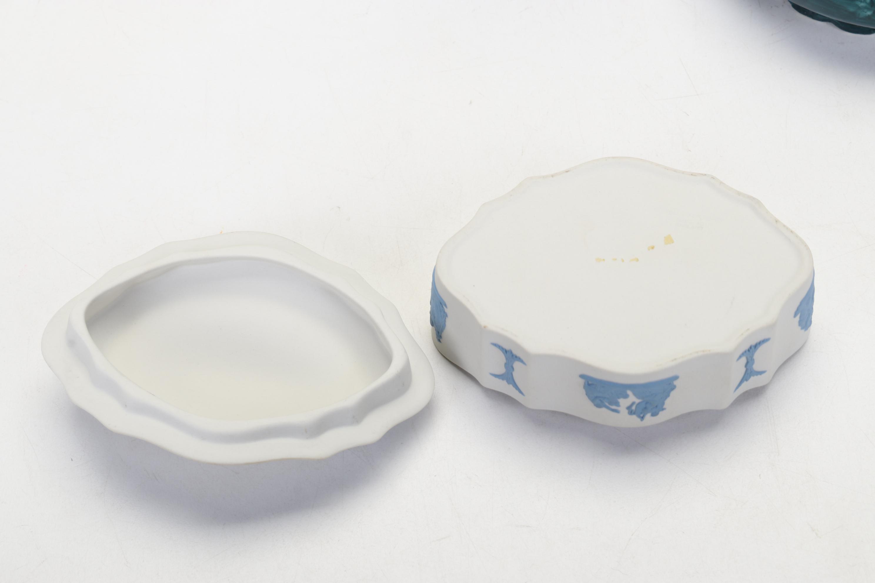 Bing and Grøndahl "Adam" and "Eve" with Other Figurines and Table Décor