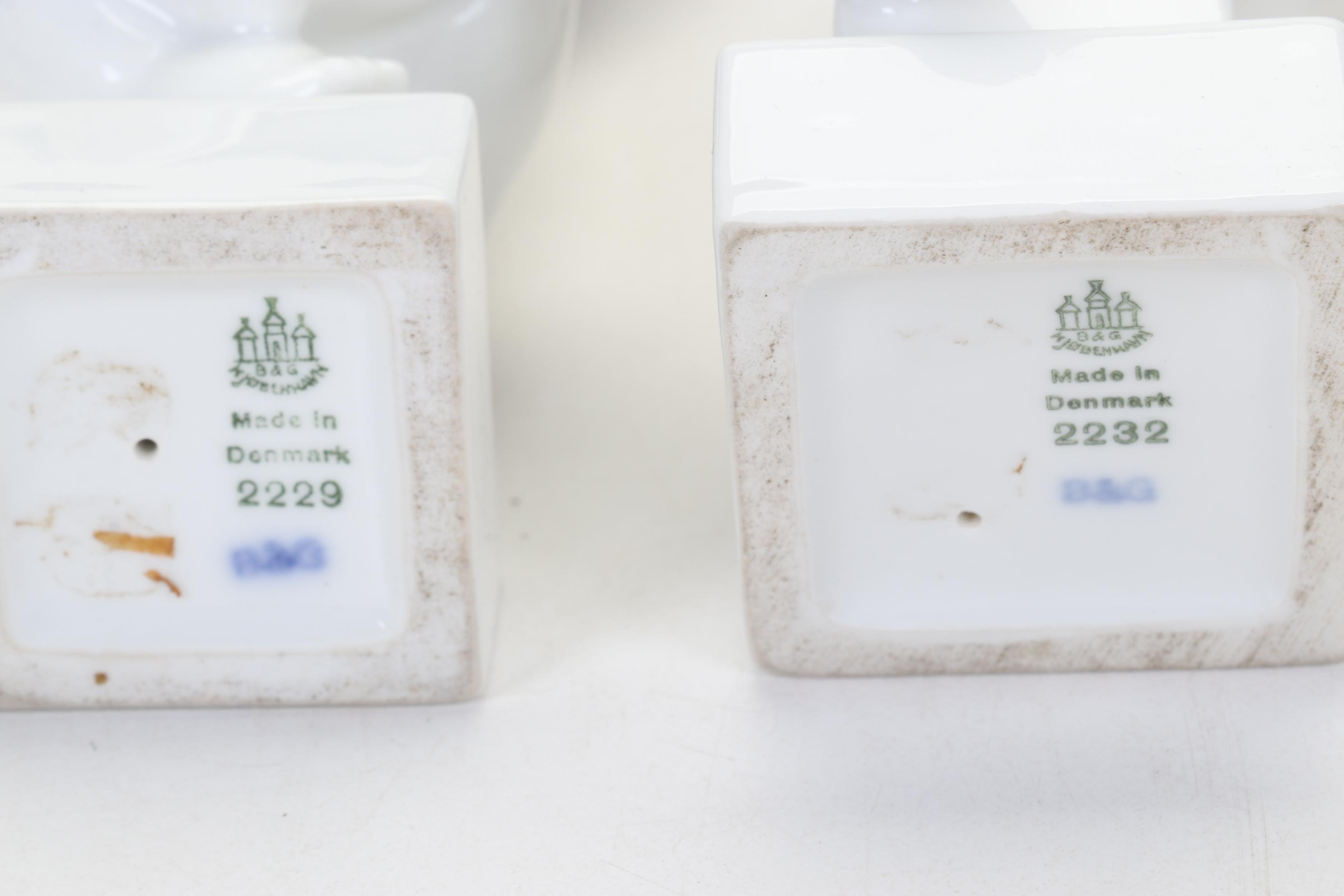 Bing and Grøndahl "Adam" and "Eve" with Other Figurines and Table Décor