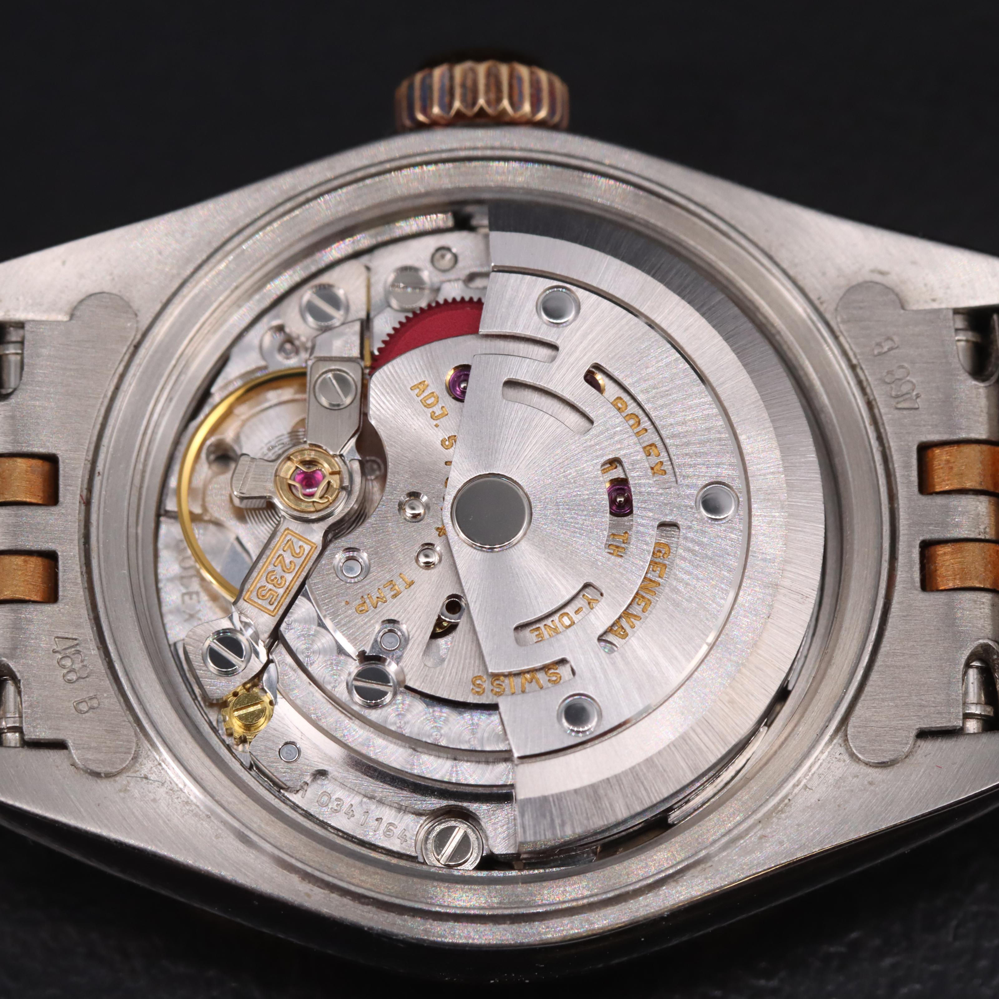 2000 Rolex 18K and Oystersteel Datejust Watch