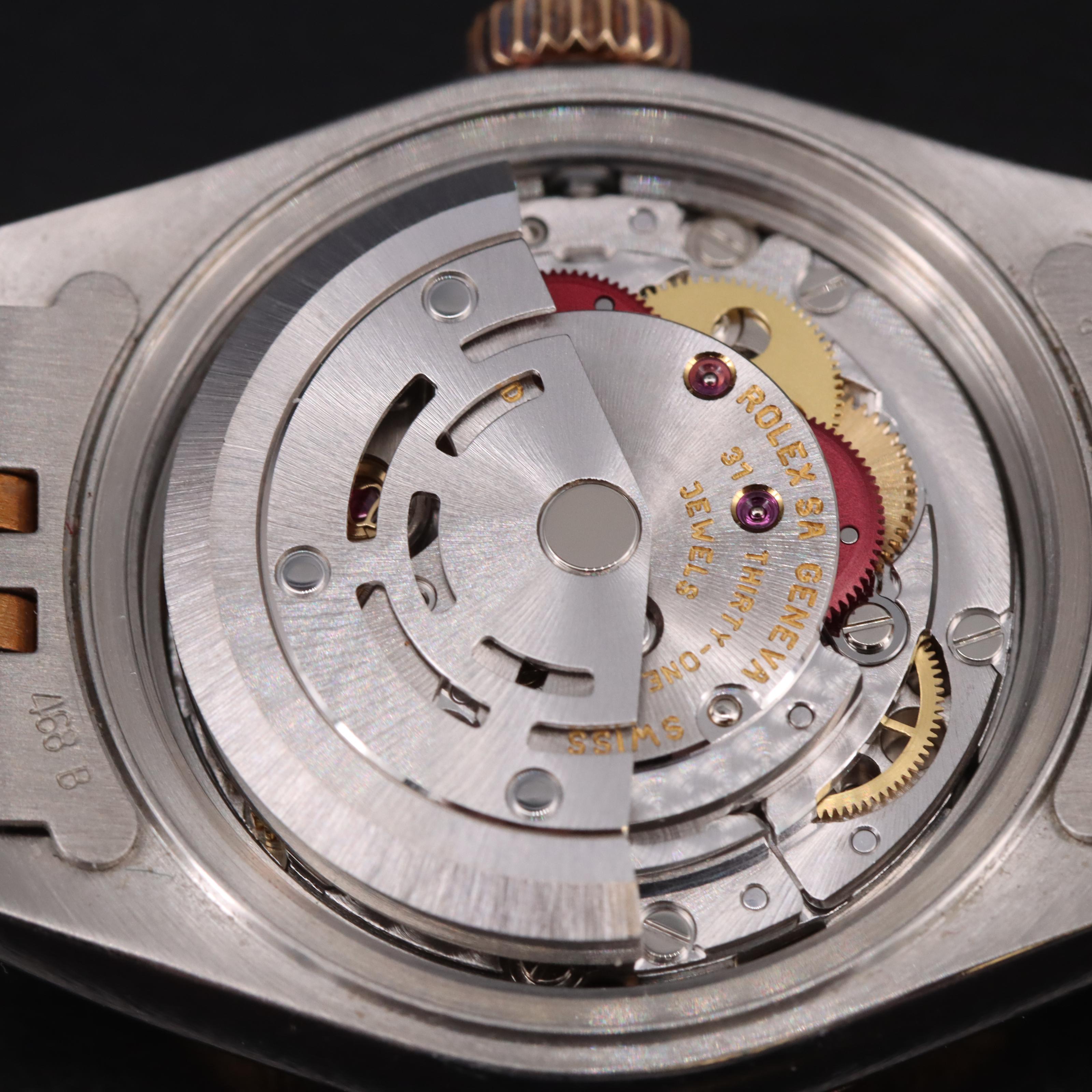 2000 Rolex 18K and Oystersteel Datejust Watch