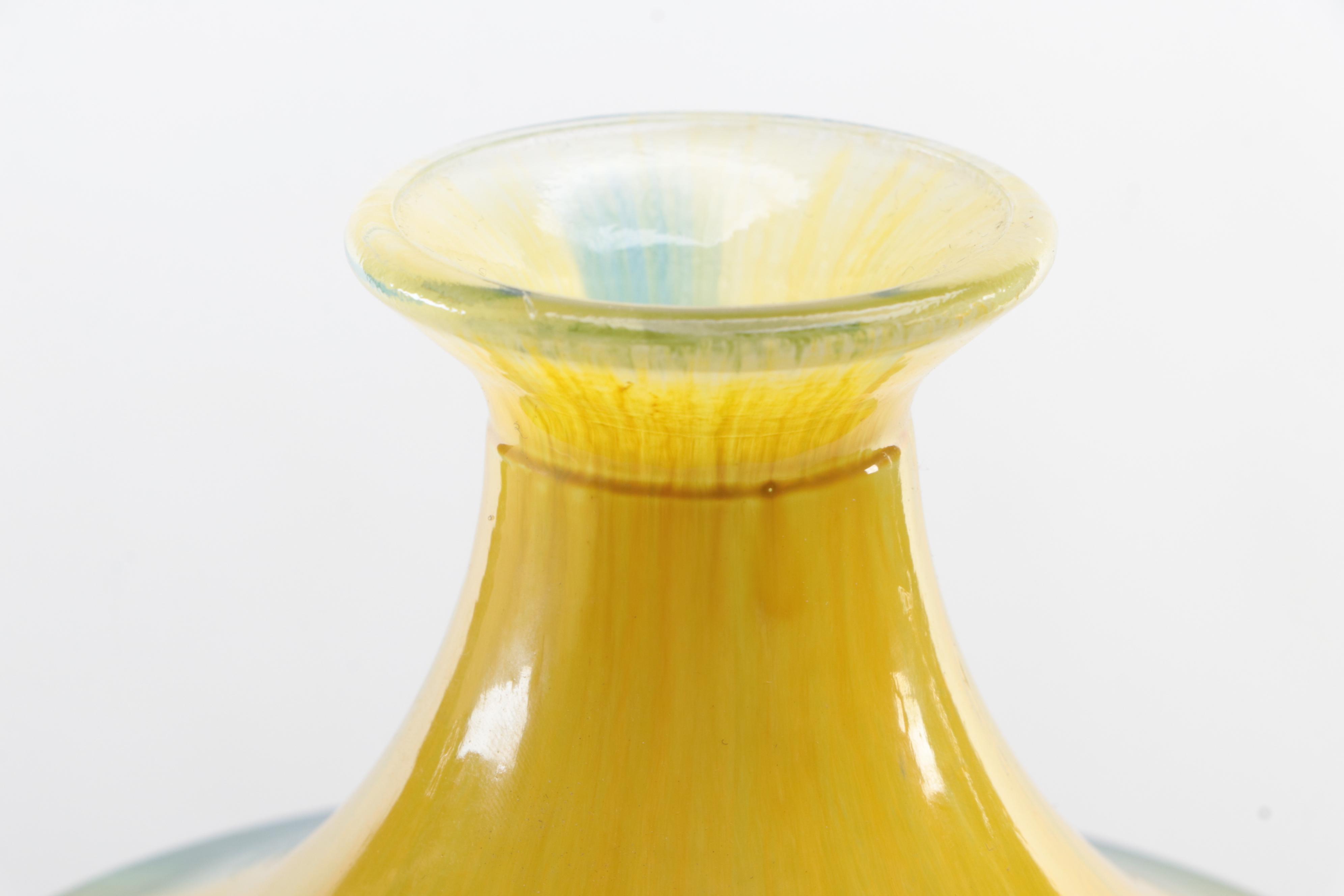 Dennis Shaffer for Hut Princ Art Glass Vases, 2001